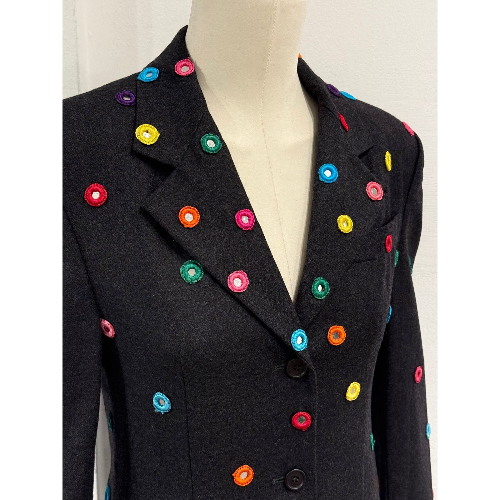 Dolce & Gabbana A/W1992 Dolce & Gabbana documented runway mirrors blazer Size S / US 4 / IT 40 - 7 Thumbnail