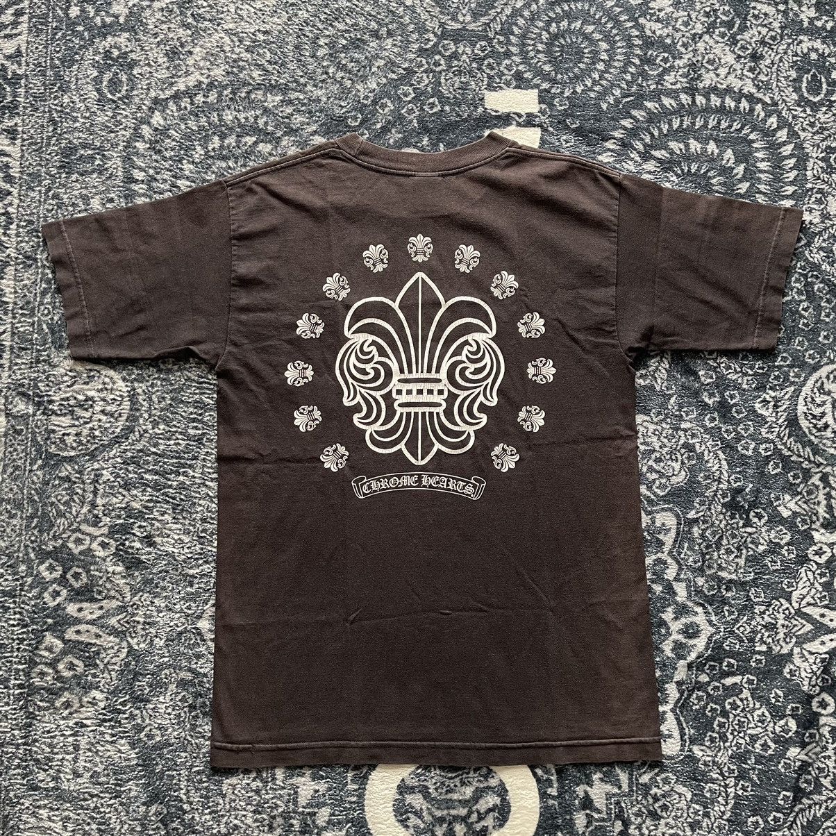 SUN FADE! Chrome Hearts Vintage BS Fleur Shirt