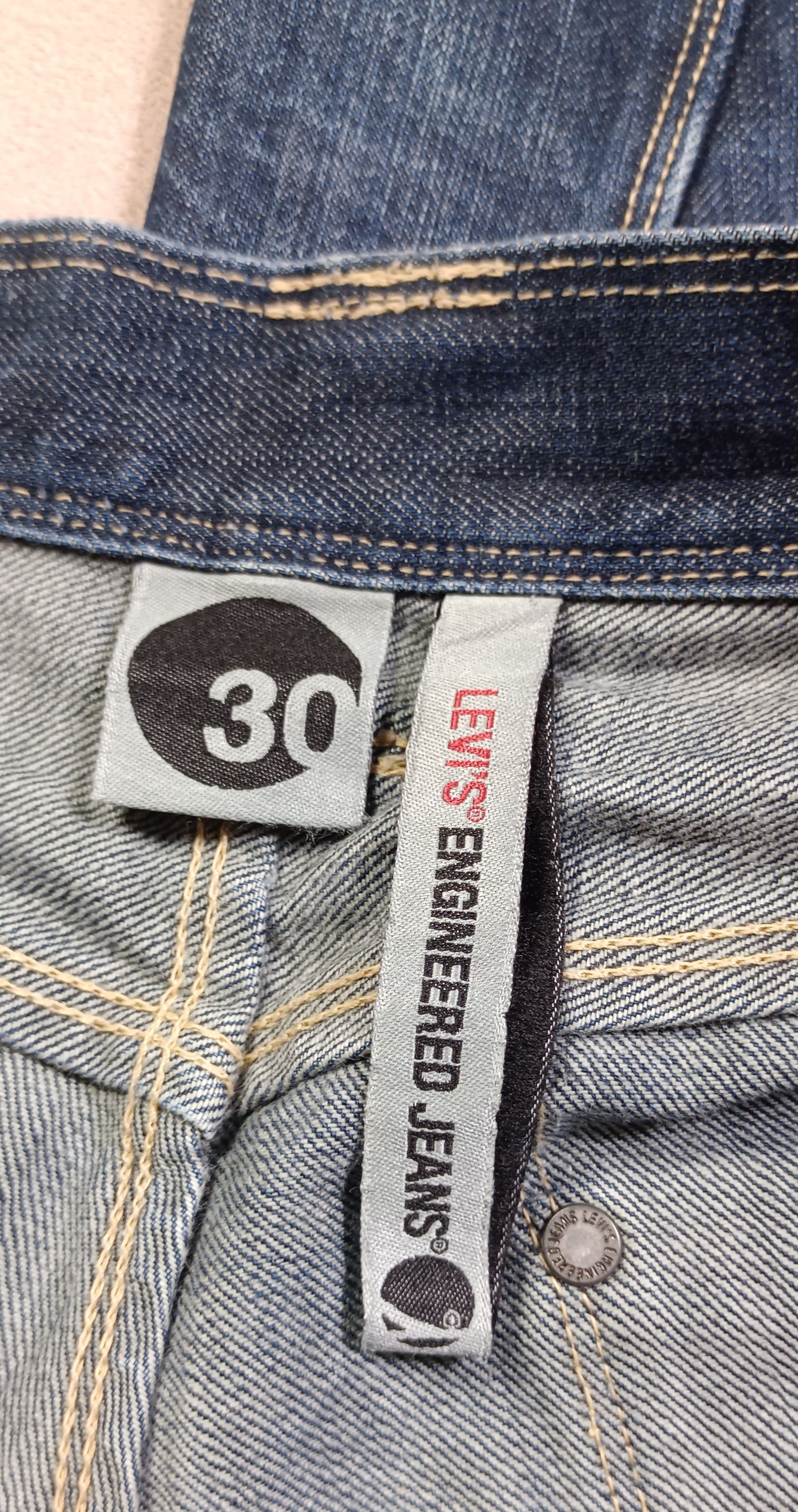 Levi's Vintage Levi's Engineered Jeans Ifsixwasnine Lgb Y2k Size US 31 - 13 Thumbnail