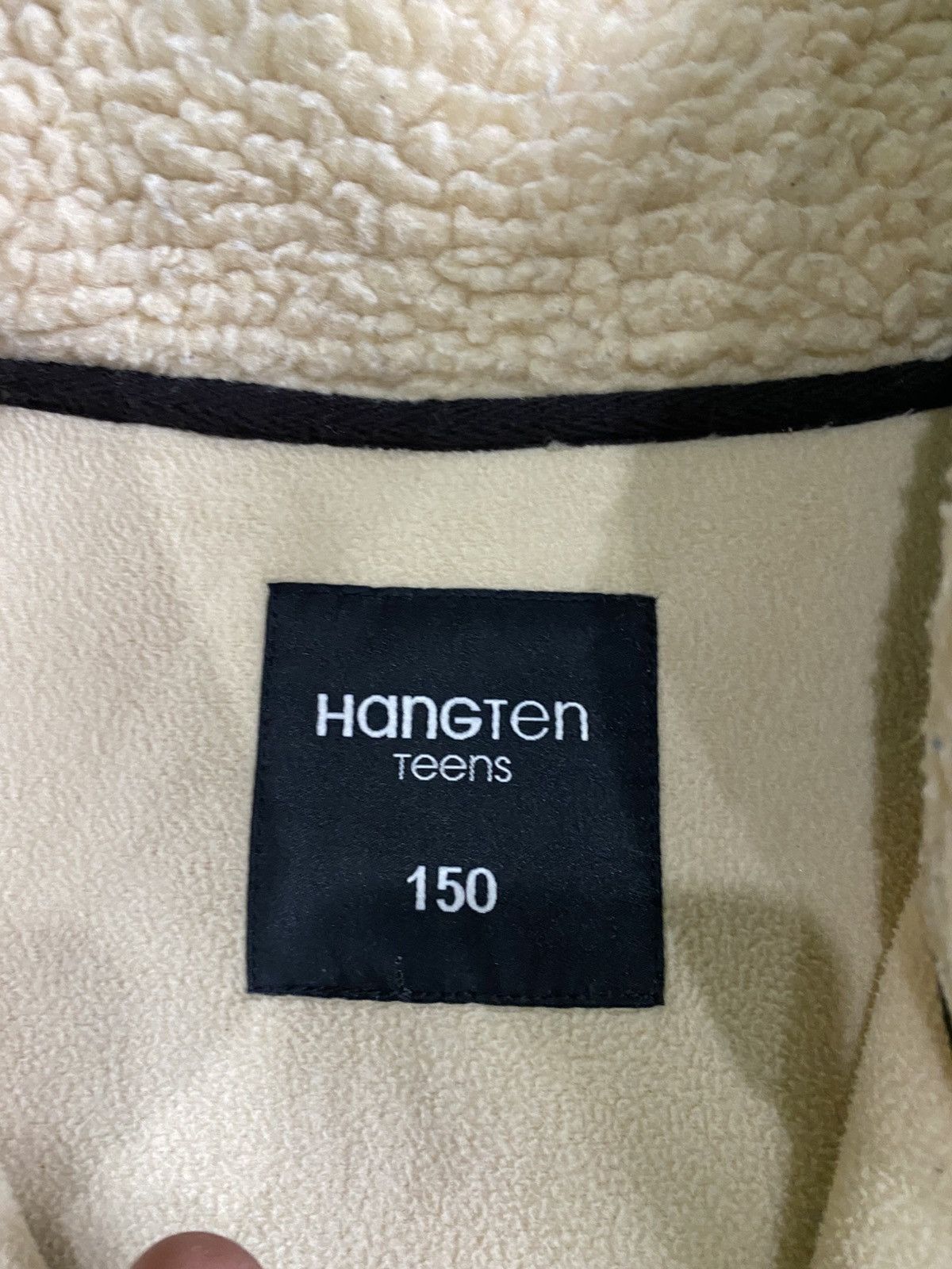 Hang Ten Vintage Hangtee Sherpa Fleece zip up Jacket Size US XS / EU 42 / 0 - 8 Thumbnail