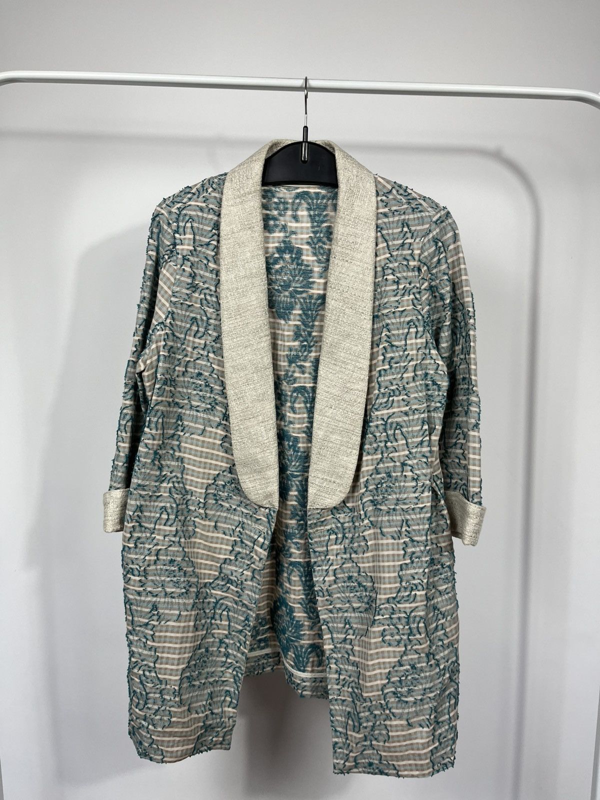 Other Tendresses Made in Italy Pattern Long Jacket 46 Size M / US 6-8 / IT 42-44 - 2 Thumbnail