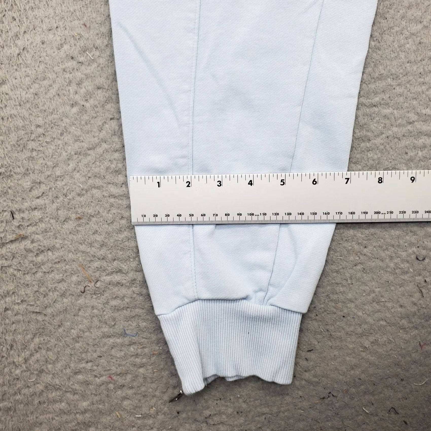 DKNY DKNY Sport Jogger Pants Womens L Blue Loose Fit Tapered Leg Drawstring Waist Knit Inseam 26.25" Casual Image-Driven Shipping Mens Size 36" / US 14 / IT 50 - 6 Thumbnail