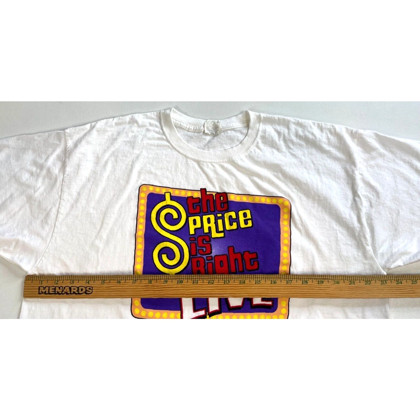 Vintage VINTAGE The Price is Right Live T-Shirt Sz XL Size US XXL / EU 58 / 5 - 7 Thumbnail