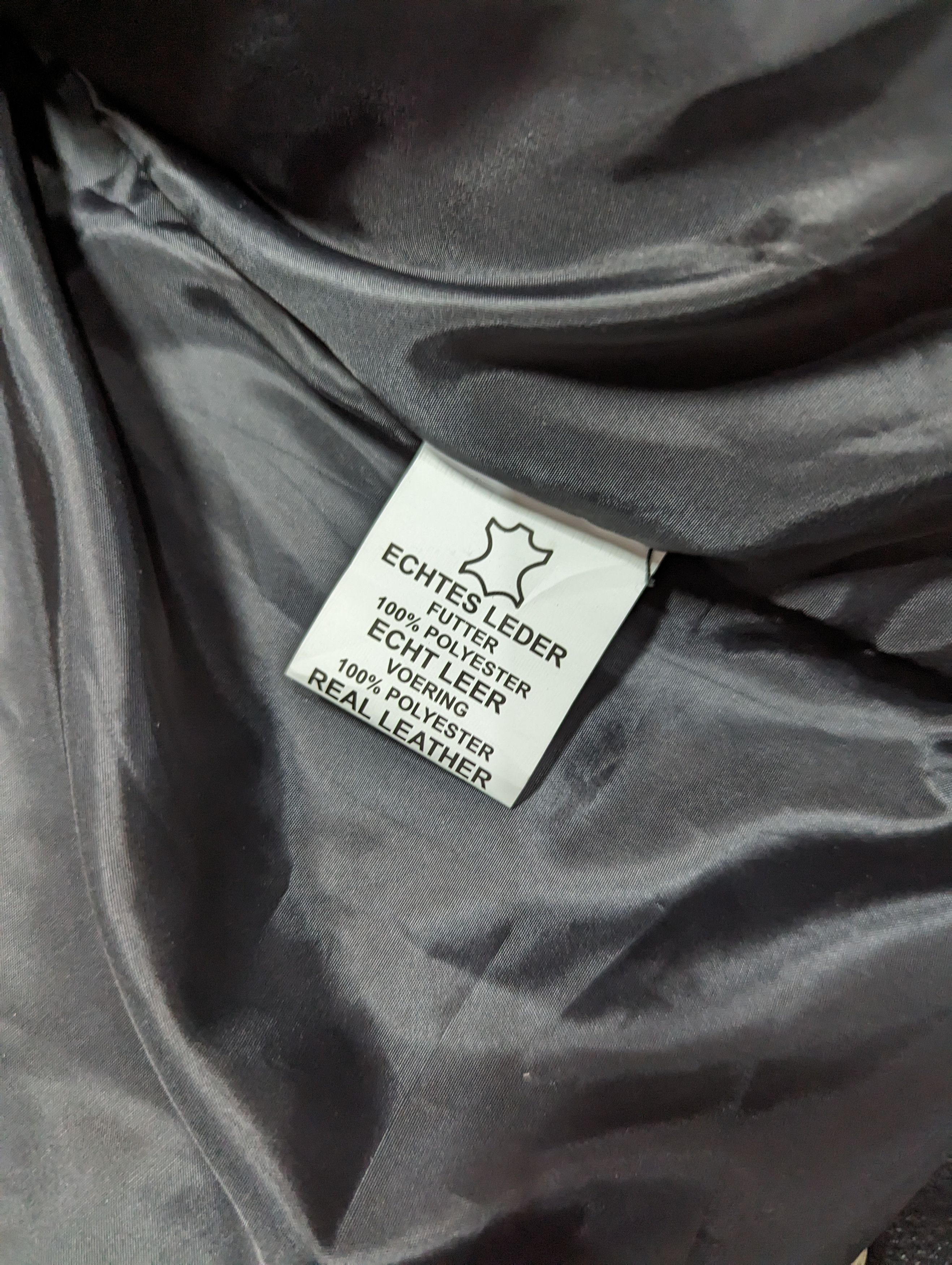 Other LUCKY STRIKE Rare Vintage PINK 90s Leather Jacket Size US XL / EU 56 / 4 - 8 Thumbnail