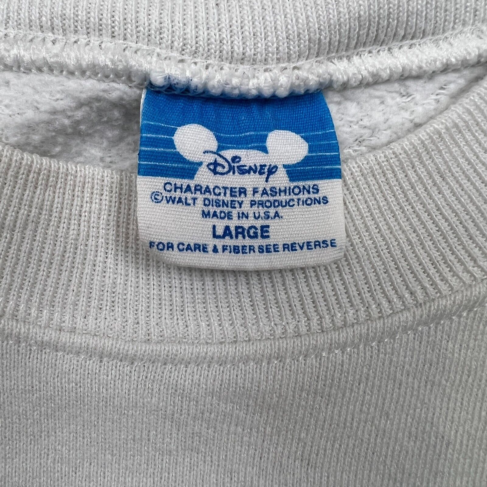 Disney × Vintage Vintage Disney Mickey Mouse Sweatshirt Movie 90s Pullover Size US M / EU 48-50 / 2 - 5 Thumbnail