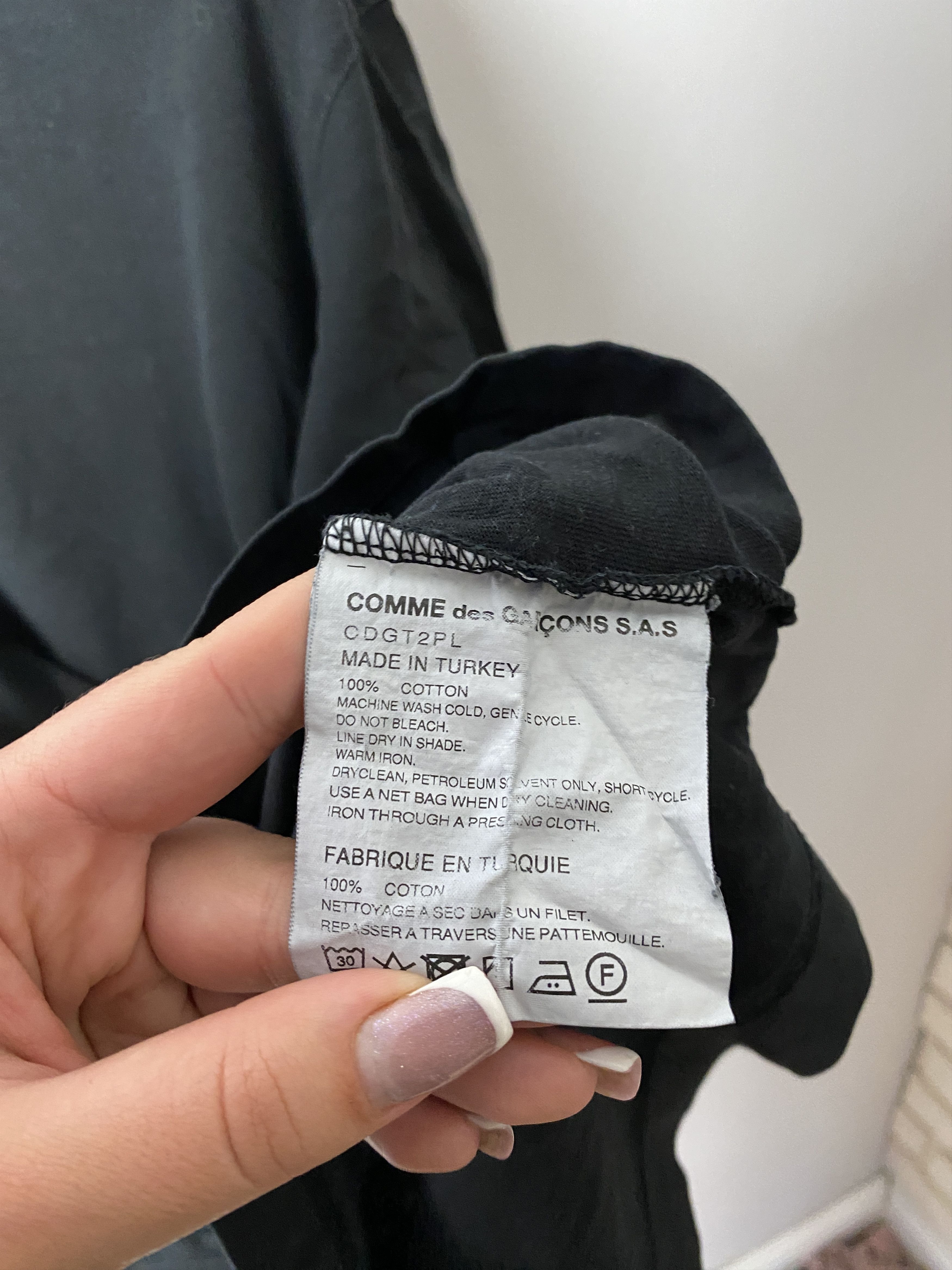 Comme des Garcons × Comme des Garcons SHIRT CDG Comme des Garcons Shirt basic casual t-shirt tee Size US M / EU 48-50 / 2 - 4 Thumbnail