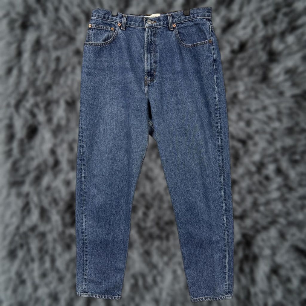 Gap VINTAGE Gap Jeans Womens 16 Regular 33x30 Blue Denim High Rise Classic Fit Tapered 5-Pocket Grunge 90s Size 38" / US 16 / IT 52 - 1 Thumbnail