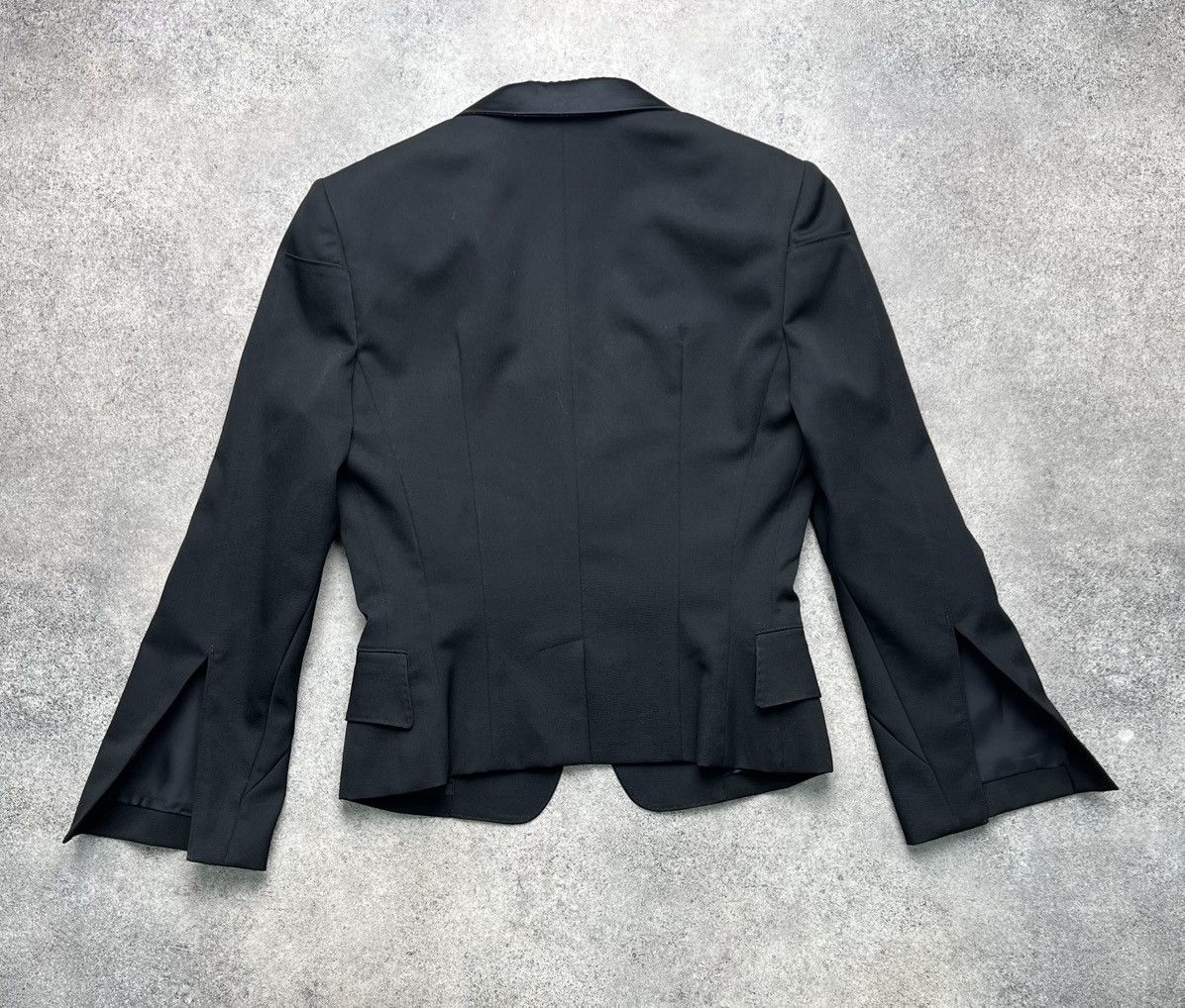 Comme des Garcons Junya Watanabe Comme des garcons black cropped blazer Size S / US 4 / IT 40 - 9 Thumbnail