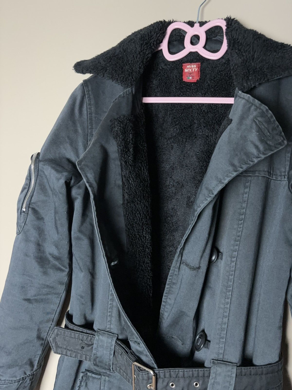 Miss Sixty × Vintage Miss sixty vintage rare winter coat trench Size S / US 4 / IT 40 - 4 Thumbnail