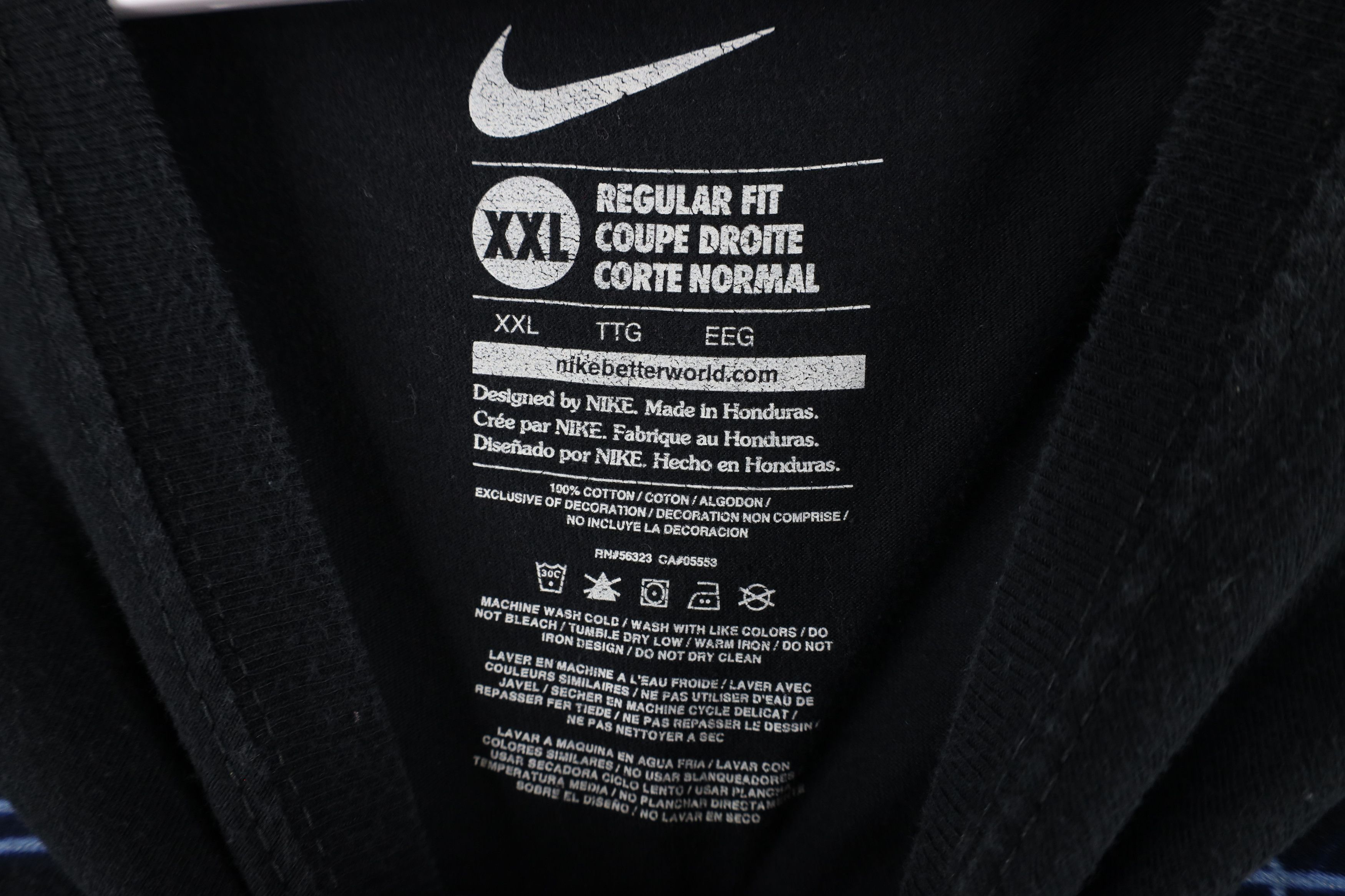 Nike × Vintage Vintage Nike University of Kentucky Basketball T-Shirt Black Size US XXL / EU 58 / 5 - 6 Thumbnail