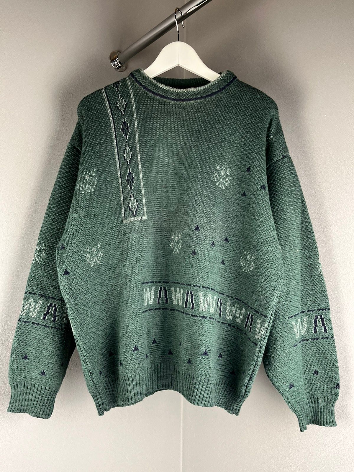 Pre-owned Vintage Sweater Y2k  In Green