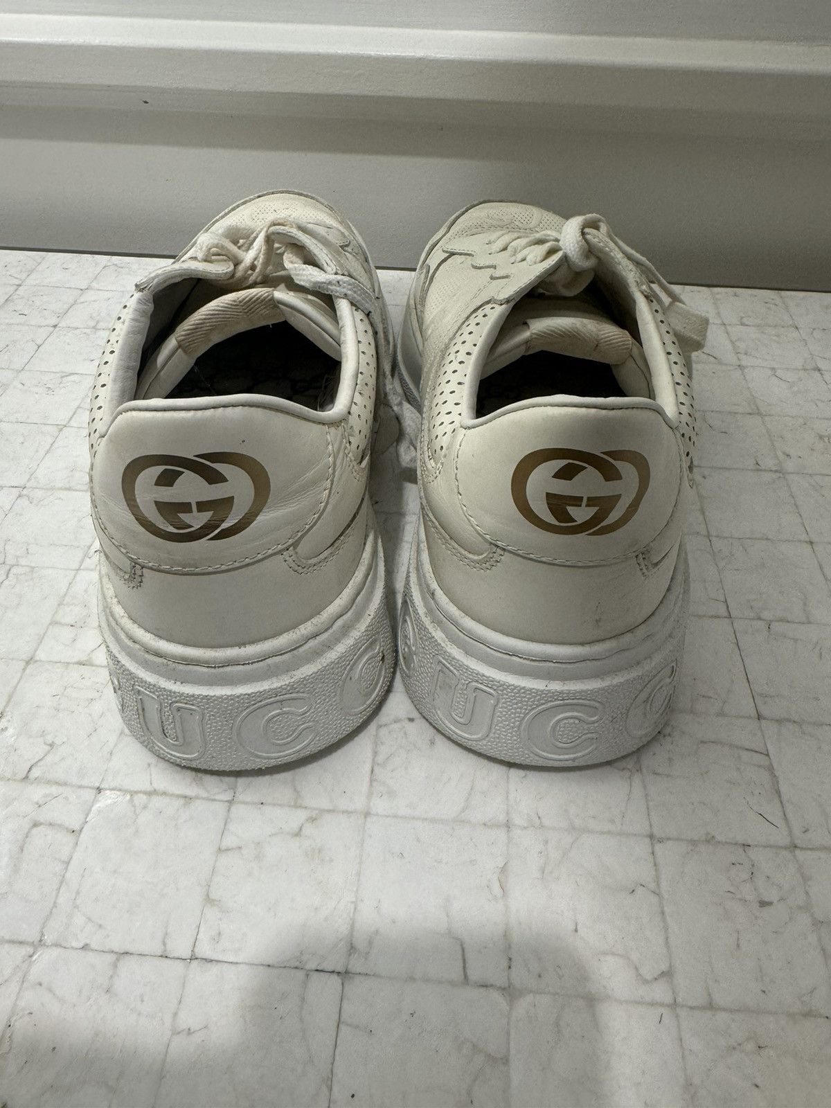 Gucci GG embossed sneaker Size US 11 / EU 44 - 3 Thumbnail