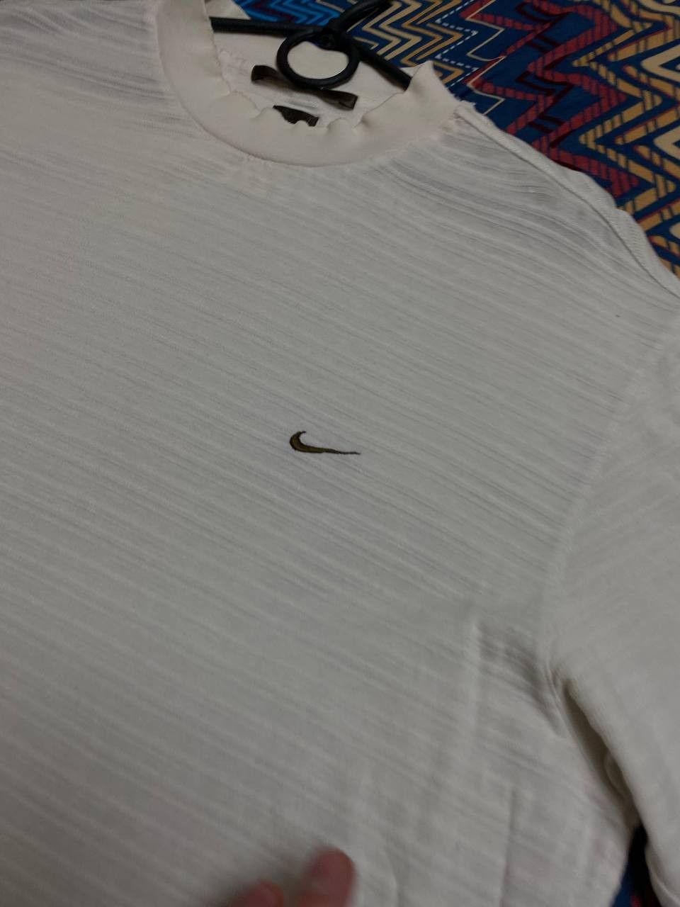 Nike × Vintage Rare Vintage T-Shirt Nike Logo Small Swoosh. Size US XL / EU 56 / 4 - 9 Thumbnail