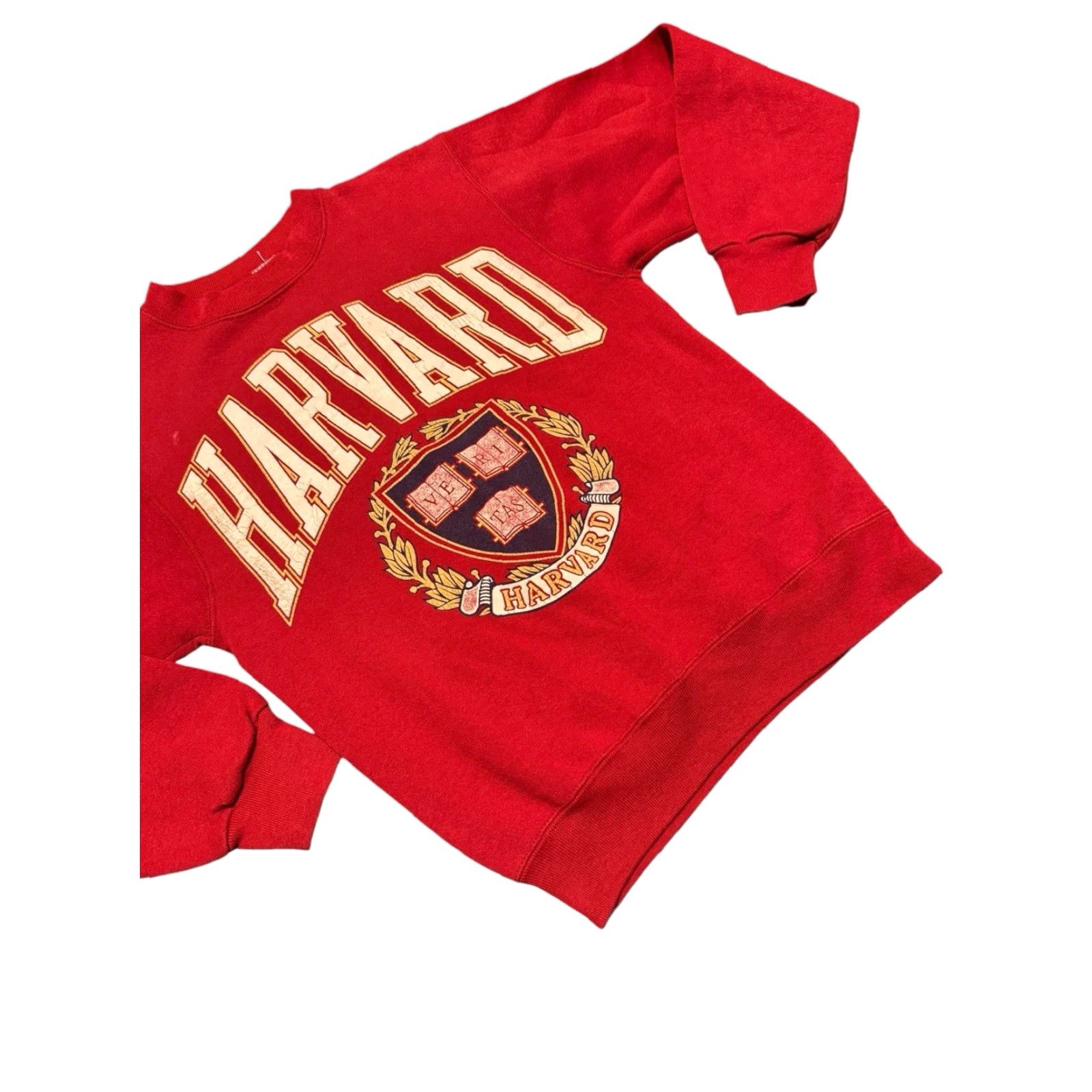 Vintage VINTAGE Harvard University Crimson Sweatshirt Red Size S Graphic Crew Neck Pullover Unisex Adults 80s 90s Retro Size US S / EU 44-46 / 1 - 3 Thumbnail