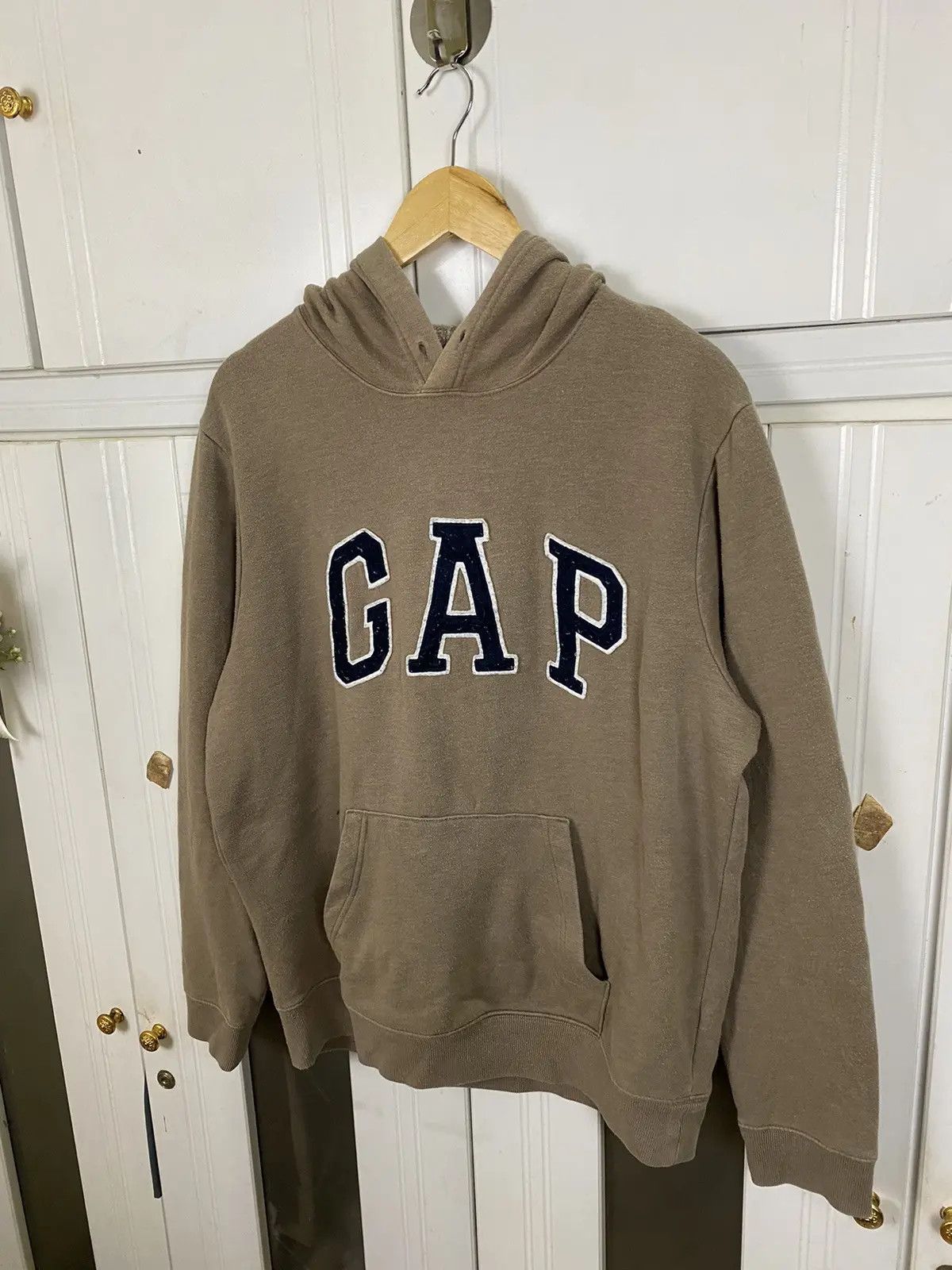 Gap × Vintage Vintage Gap Brown Hoodies Size US L / EU 52-54 / 3 - 2 Thumbnail