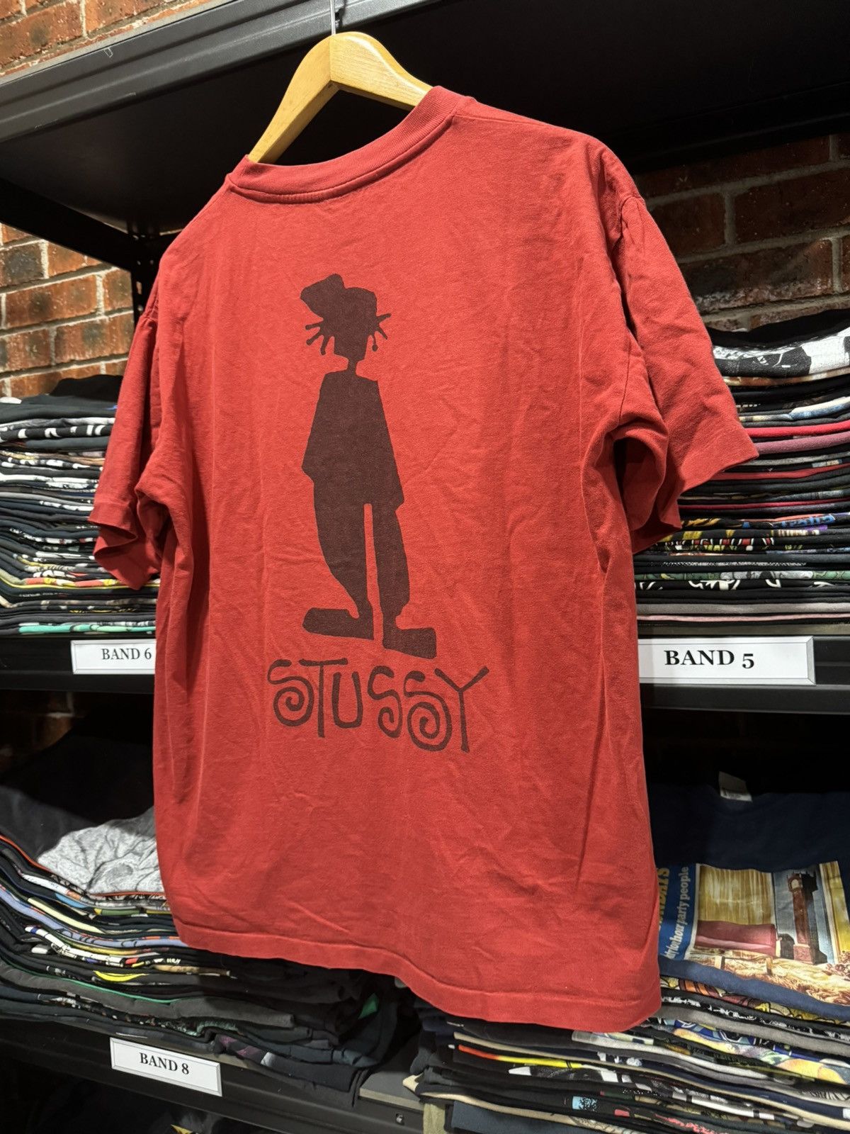 Stussy × Vintage STUSSY 80s STICKMAN Size US L / EU 52-54 / 3 - 7 Thumbnail
