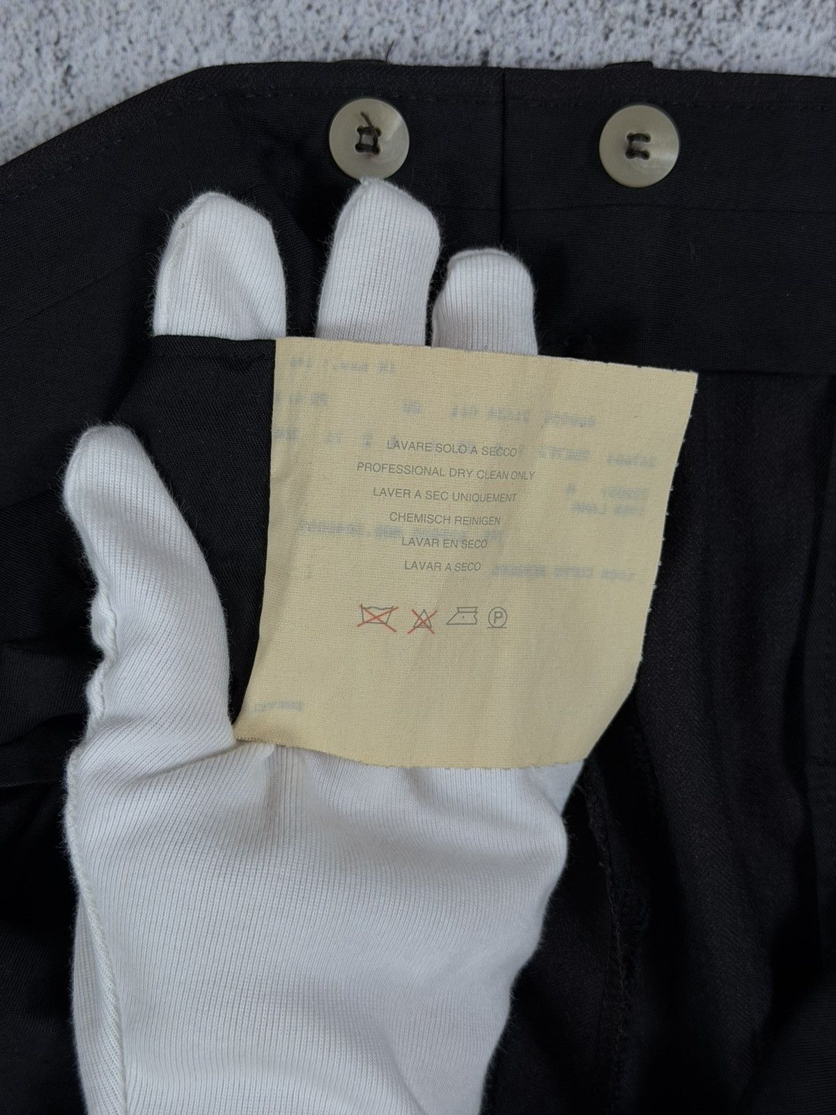 Gucci Gucci Classic Black Suit | Original | Size 52 | Size 52L - 22 Thumbnail