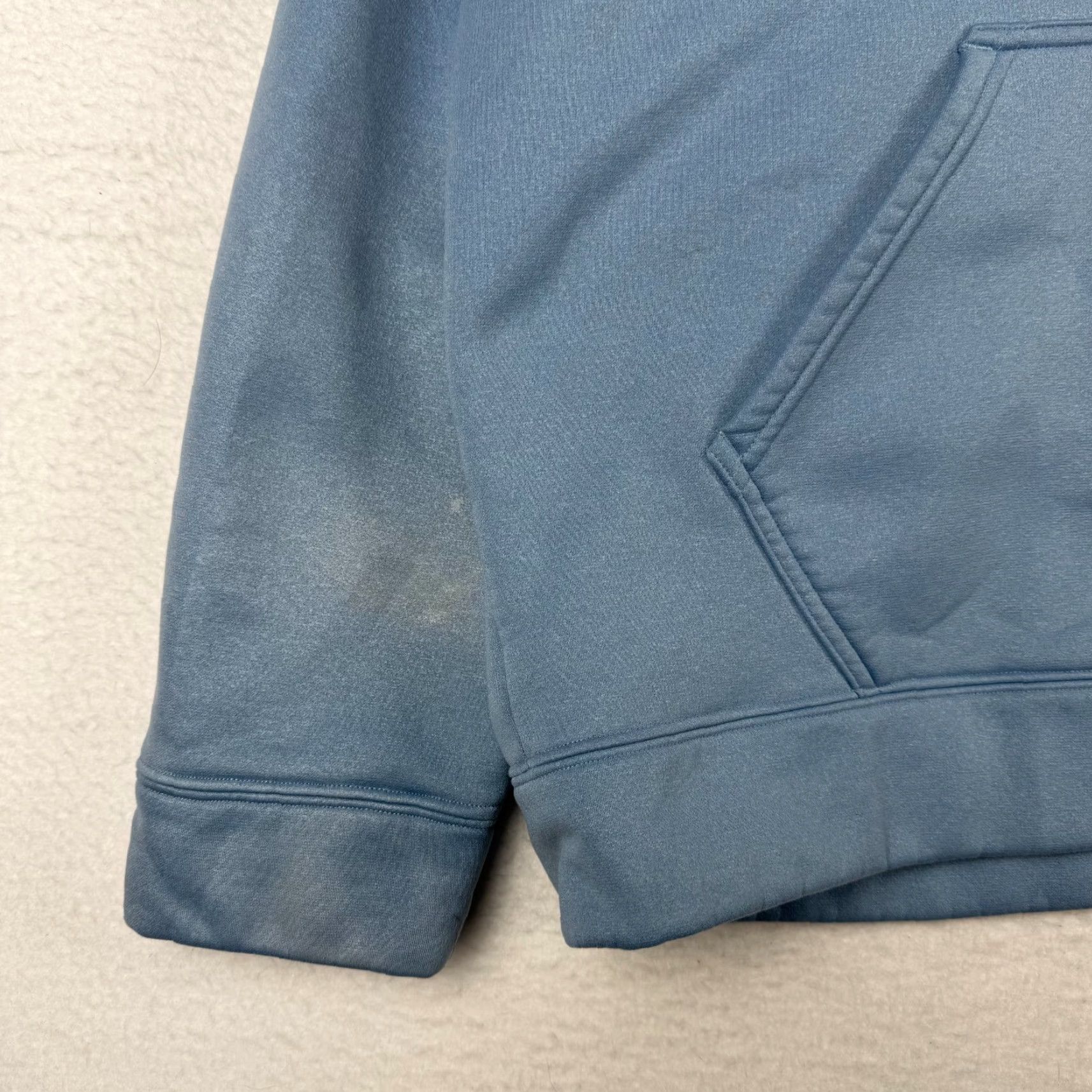 Under Armour Under Armour Mens L Athletic Hoodie Jacket - Blue Fleece Polyester Pullover Casual Activewear Running & Jogging Jacket Size US L / EU 52-54 / 3 - 2 Thumbnail