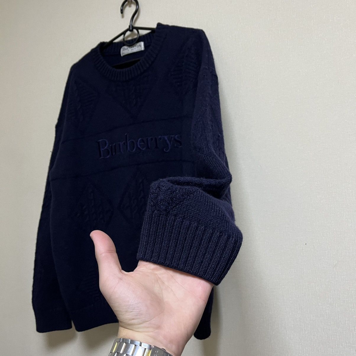 Burberry Vintage Burberry sweater jumper 90s Size US XL / EU 56 / 4 - 7 Thumbnail