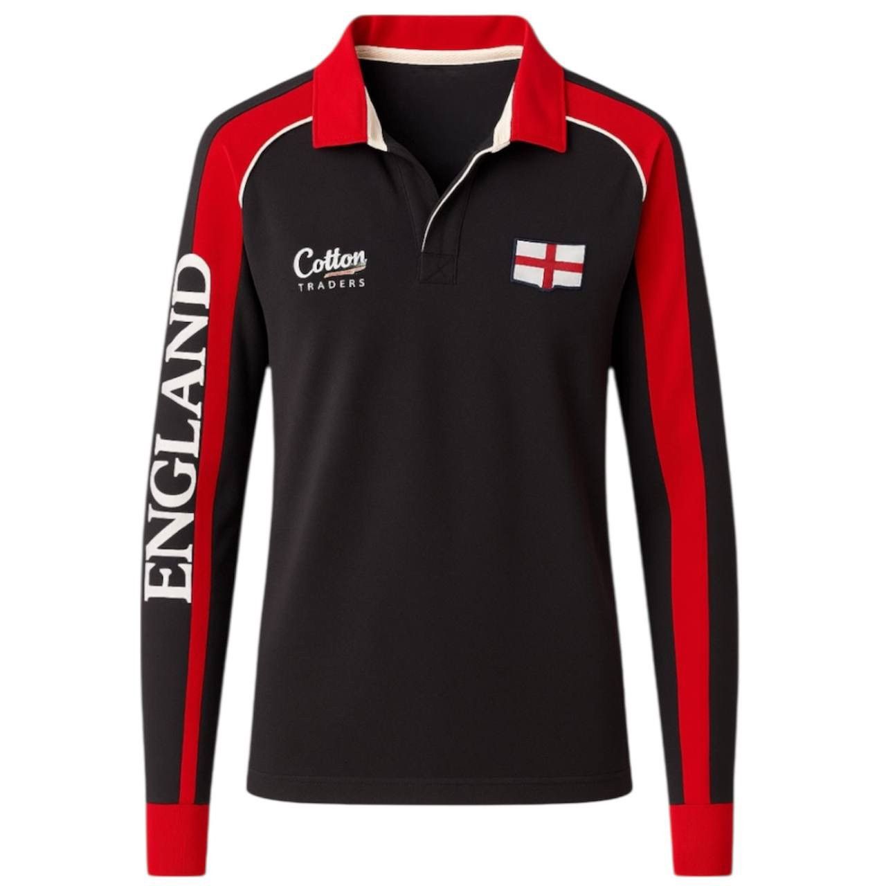 Cotton Traders 1997 ENGLAND NATIONAL TEAM RUGBY TRAINING RARE SHIRT JERSEY Size US XXL / EU 58 / 5 - 1 Thumbnail
