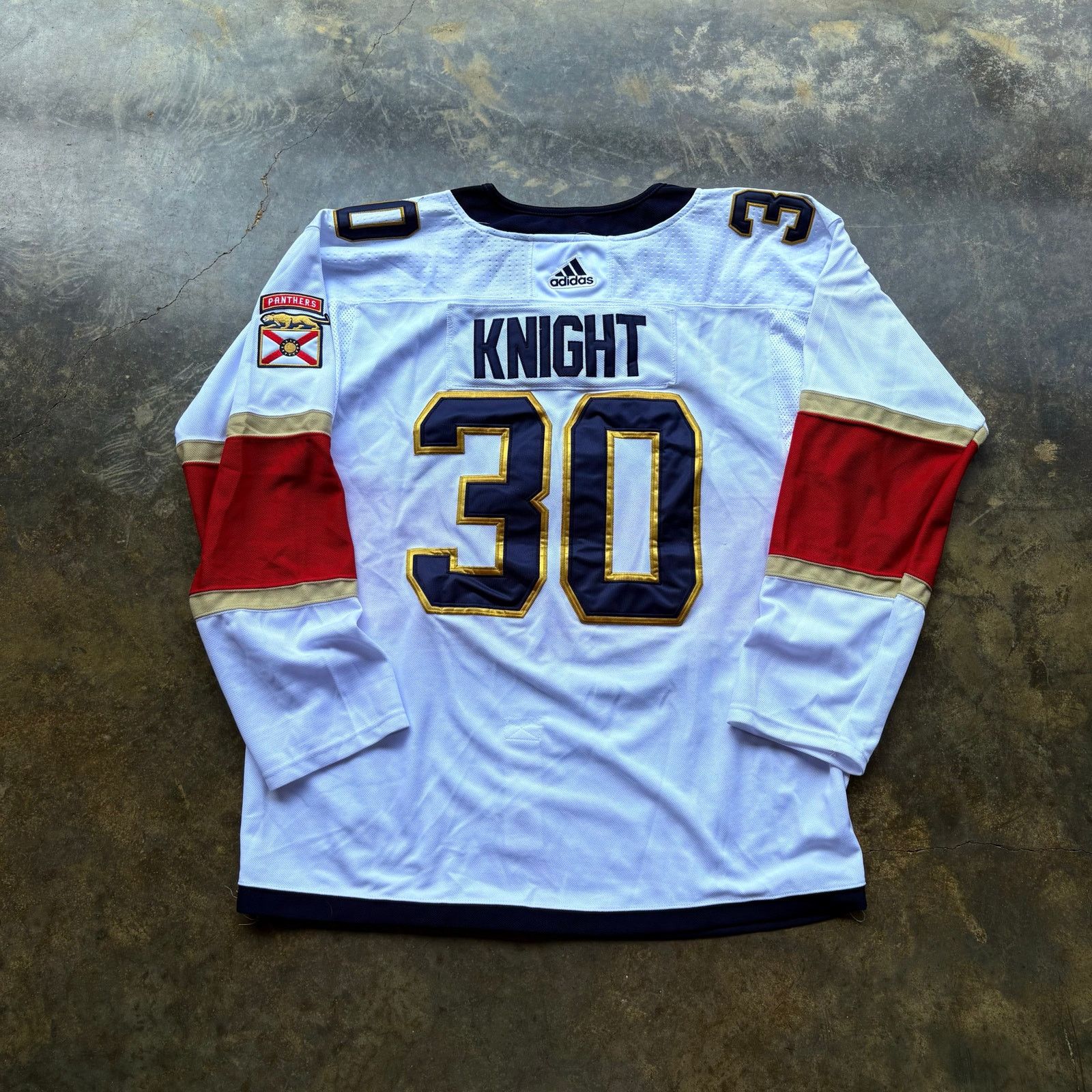 NHL Vintage Adidas Florida Panthers Knight Jersey Size US XXL / EU 58 / 5 - 5 Thumbnail