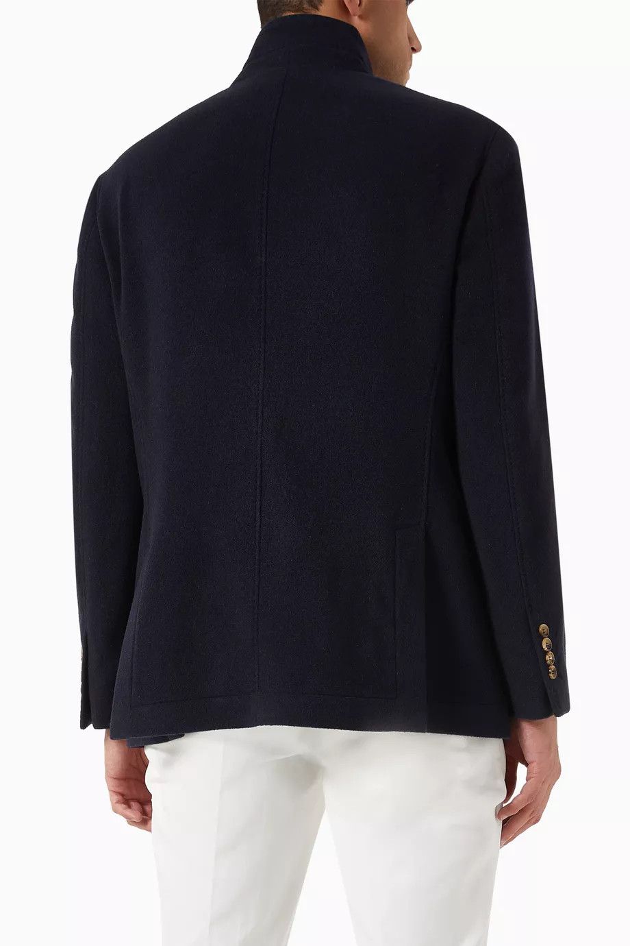 Brunello Cucinelli o1y0526 Single-breasted Blazer in Black Size US S / EU 44-46 / 1 - 3 Thumbnail