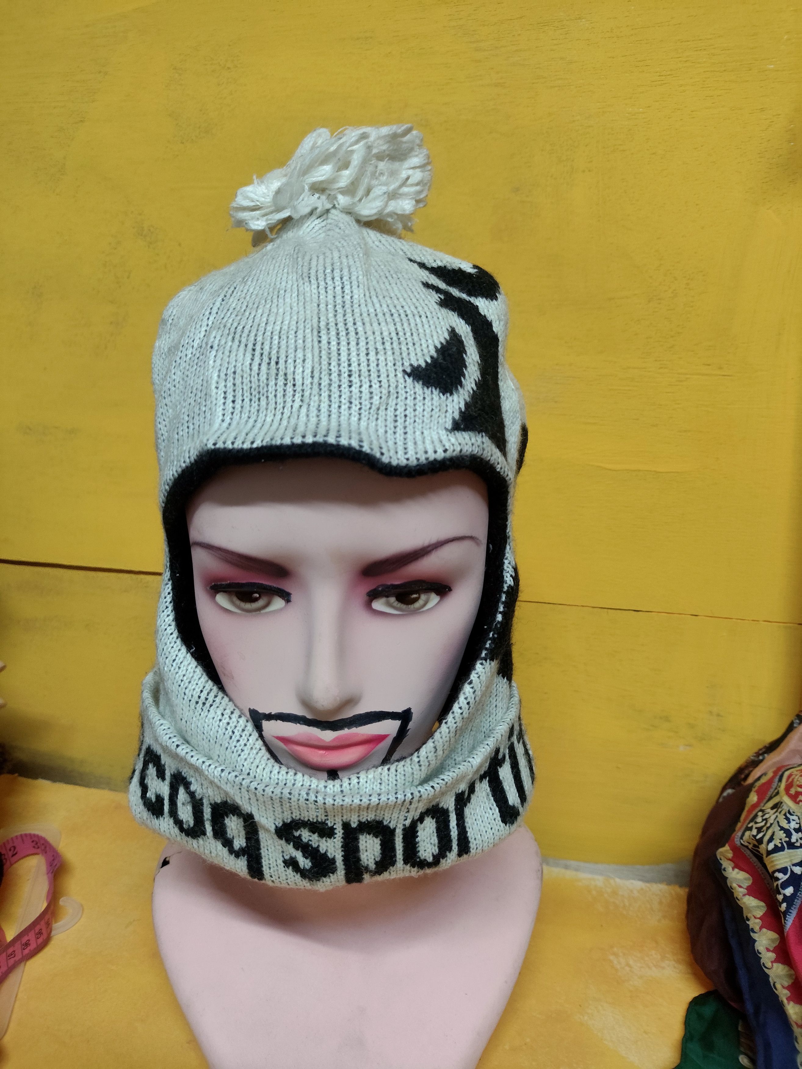 Le Coq Sportif Vintage Le Coq Sportif Beanie Snowcap Hat. Rare item Size ONE SIZE - 1 Thumbnail