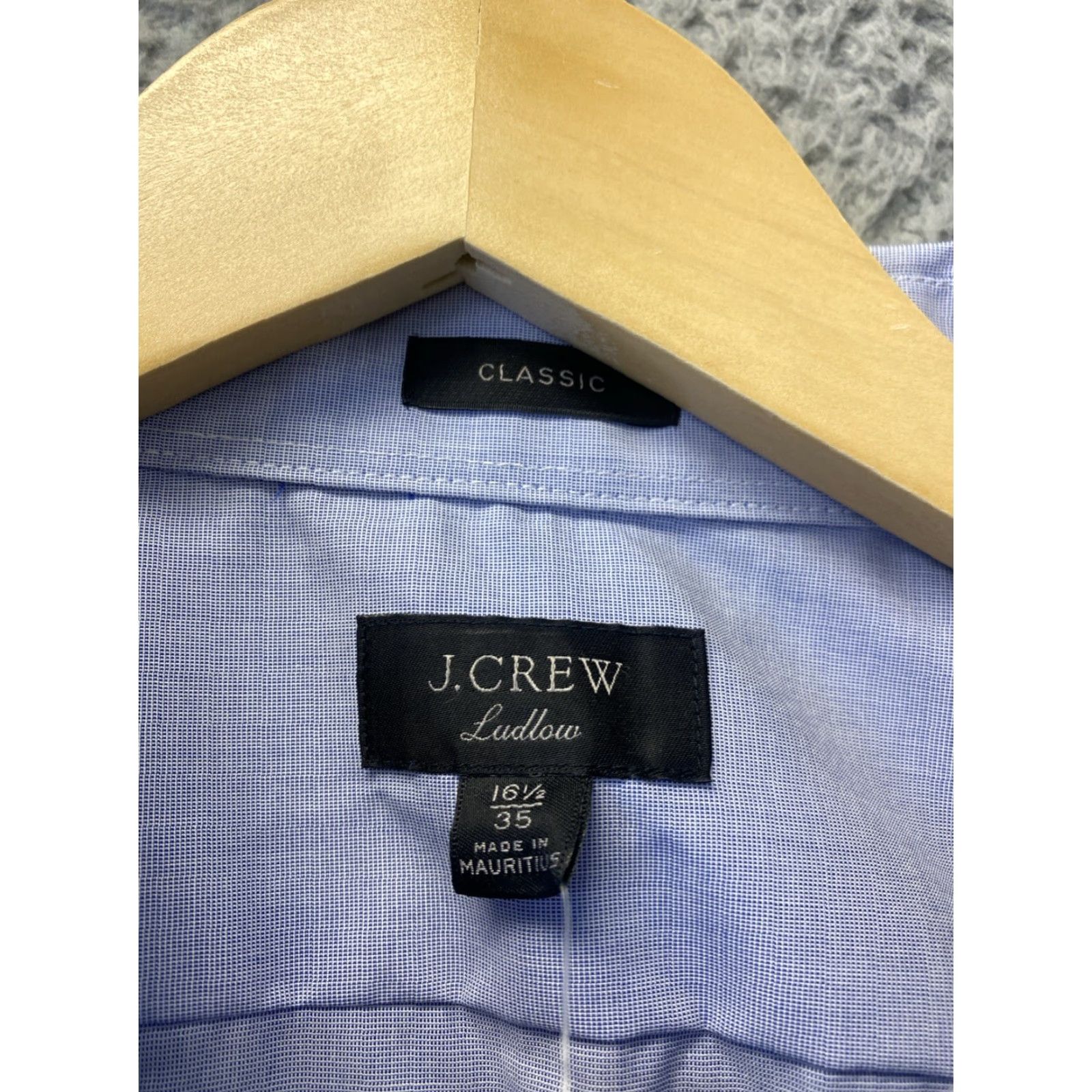 J.Crew VINTAGE J.CREW Shirt Men L Blue Casual Cotton Long Sleeve Button-Up 2010s Size US L / EU 52-54 / 3 - 6 Thumbnail