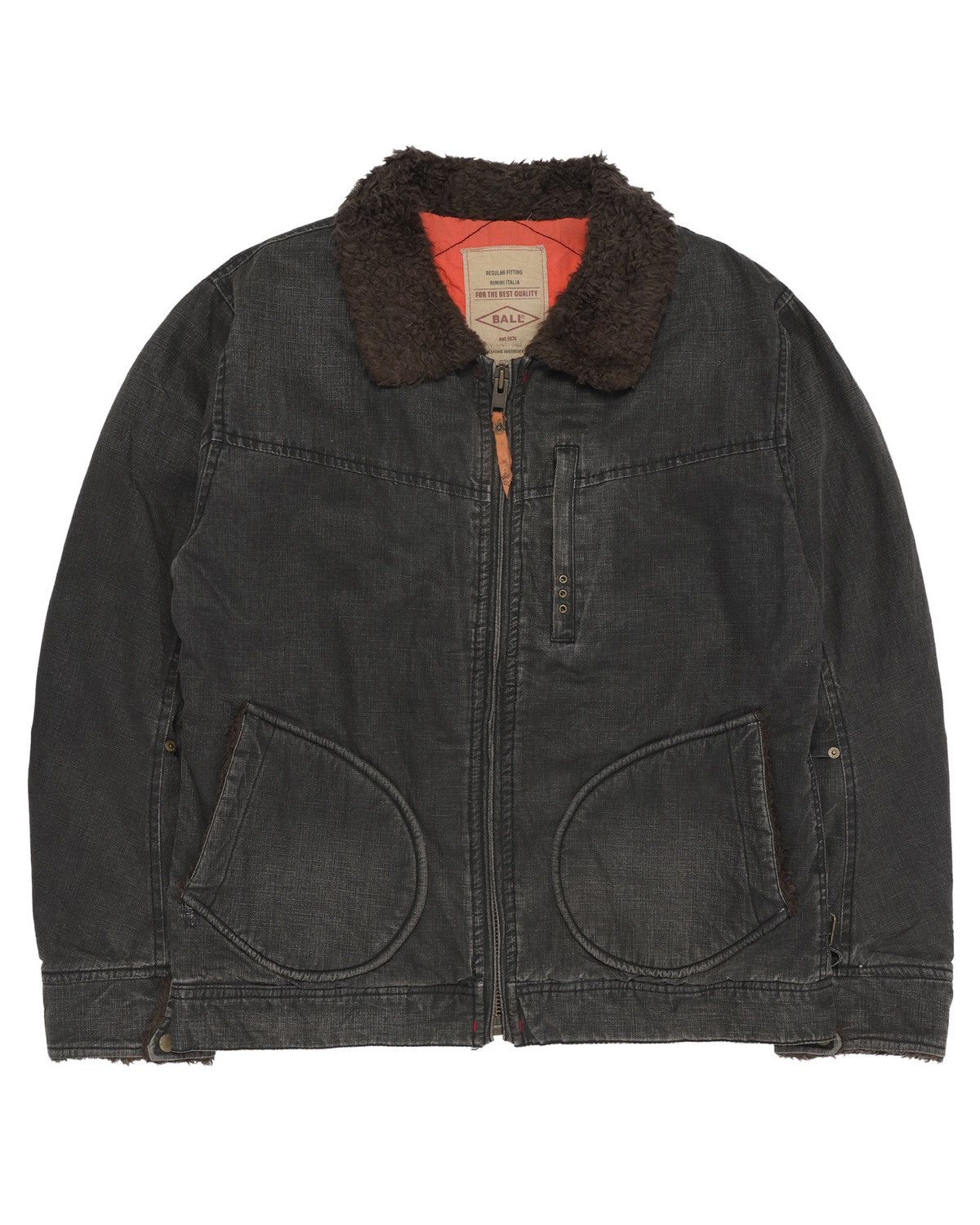 Vintage BALL Sherpa Collar Work Jacket Size US XL / EU 56 / 4 - 1 Thumbnail