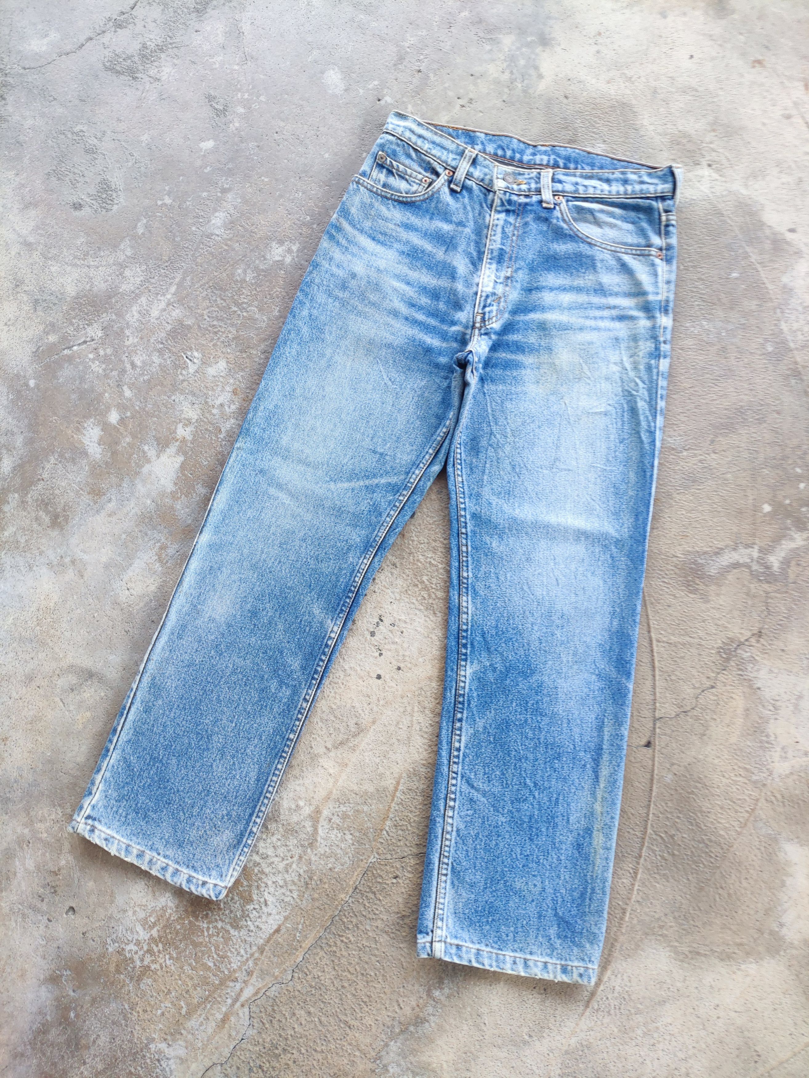 Jean × Levi's × Vintage Vintage Levi's Wash Jeans Faded Denim Pants W30 Size US 30 / EU 46 - 1 Thumbnail