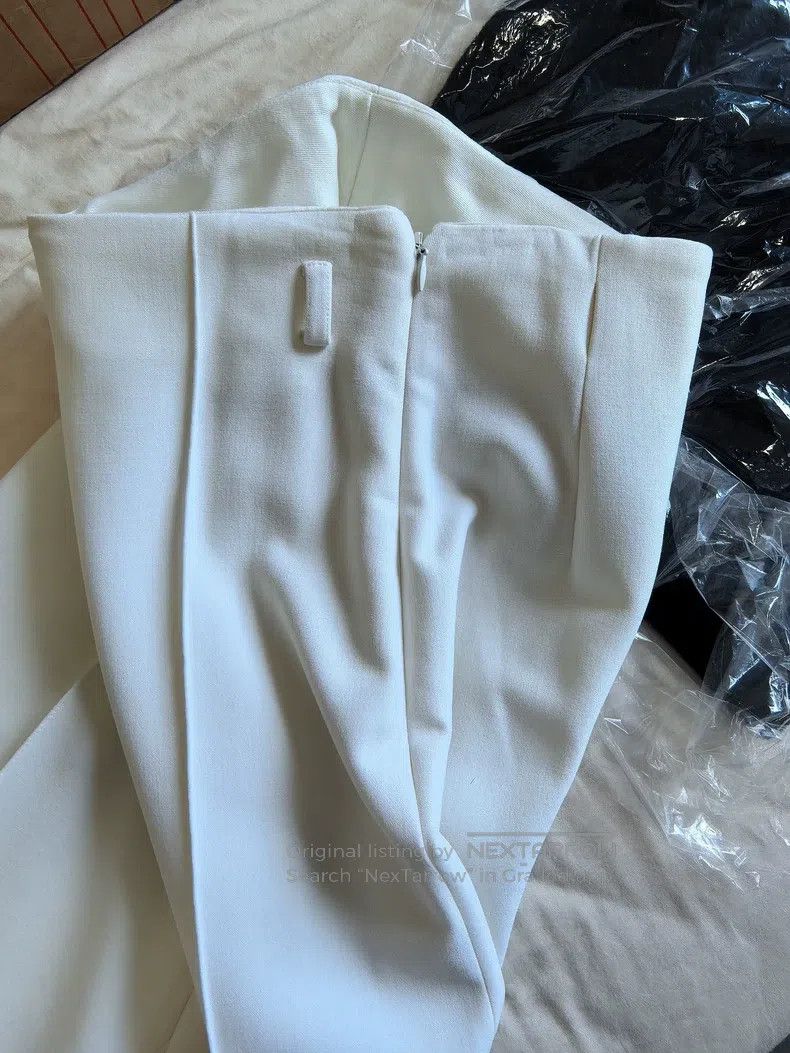 Other Hermes White Trousers Size 42" / US 20 - 5 Thumbnail