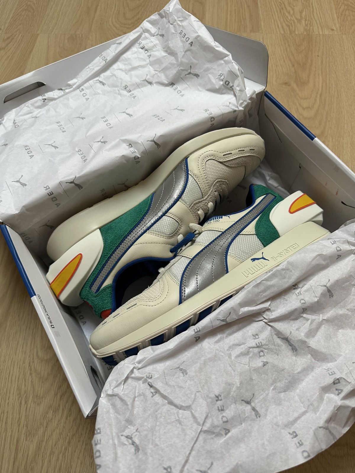 Ader Error × Puma Puma x Ader Error RS-100 Size US 9.5 / EU 42-43 - 1 Thumbnail