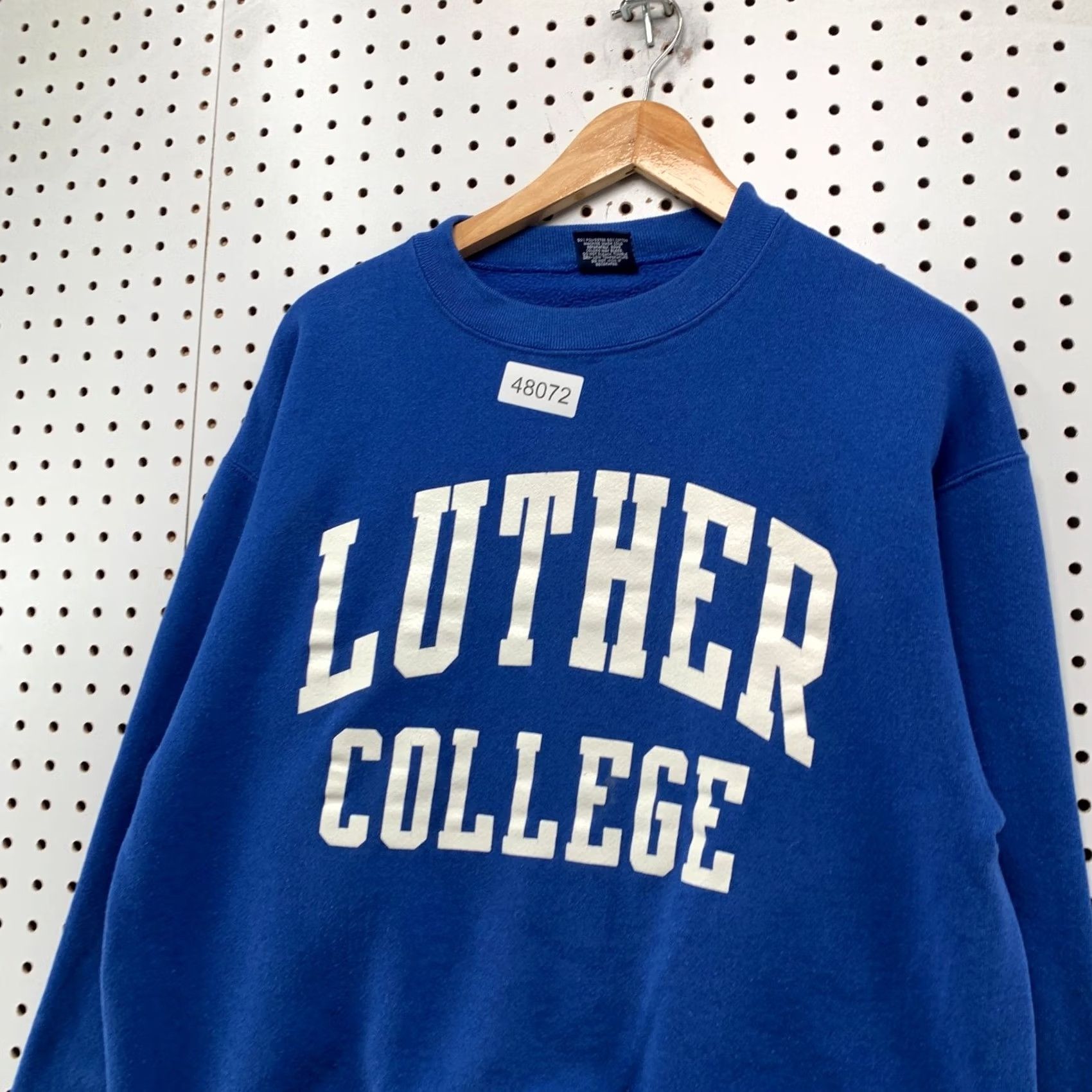 Jansport VINTAGE Jansport Luther College Sweatshirt Mens Large Blue Fleece Crewneck USA 90s School Graphic Print Size US L / EU 52-54 / 3 - 6 Thumbnail