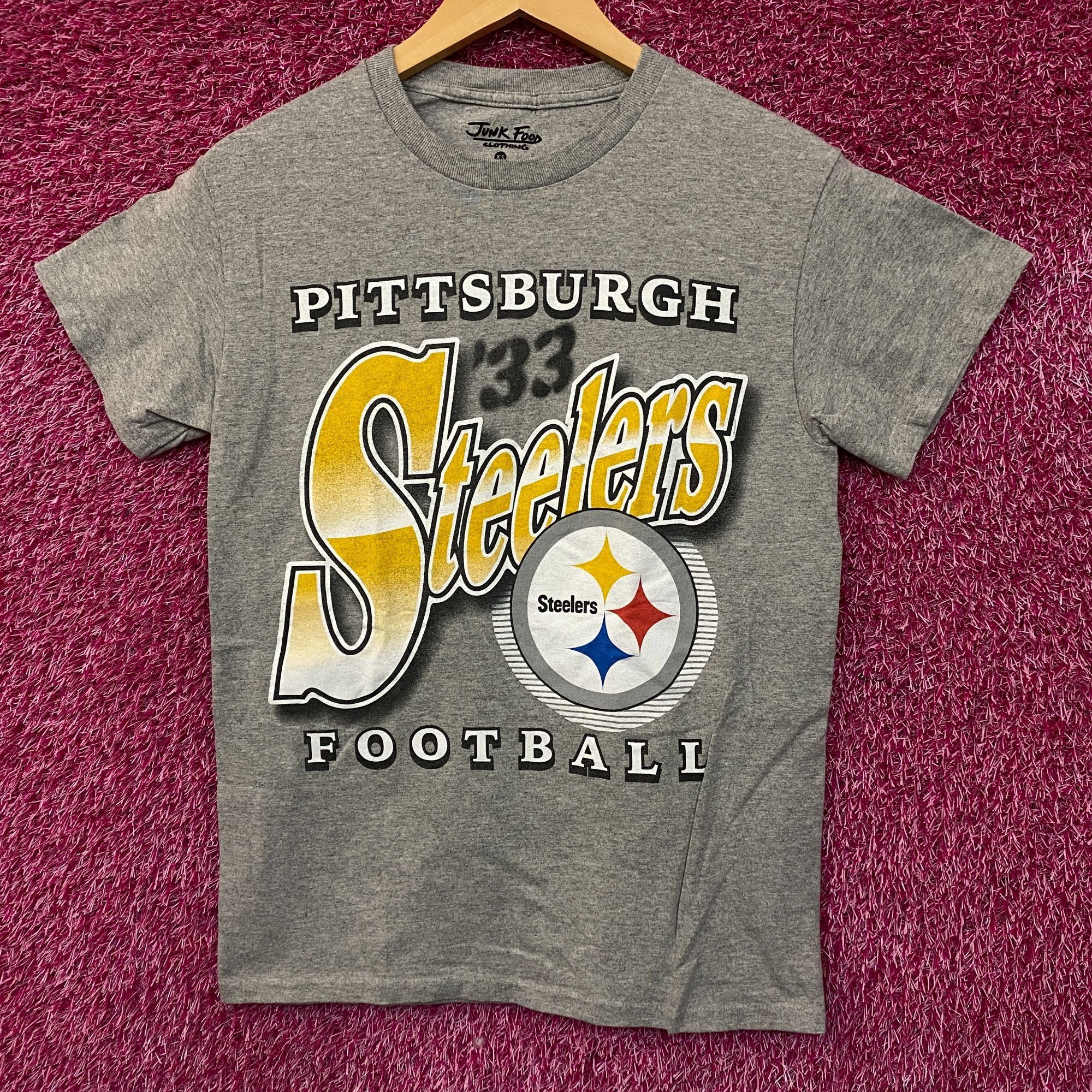 Junk Food Junk Food Clothing NFL Pittsburgh Steelers Bootleg Flea Mark Size US XS / EU 42 / 0 - 1 Thumbnail