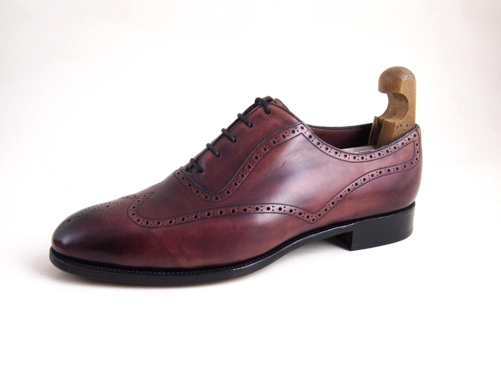 Designer Edward Green Brummell Brogue Mens UK 9E US 10 Size US 10 / EU 43 - 1 Thumbnail