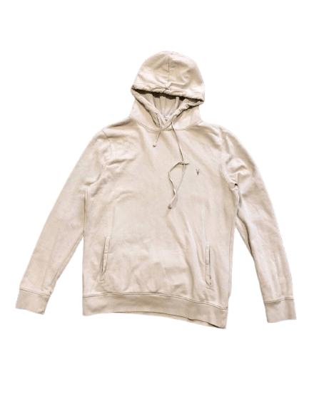 Allsaints Vintage Allsaints Embroidered Logo 100% Cotton Hoodie Size M Size US M / EU 48-50 / 2 - 1 Thumbnail
