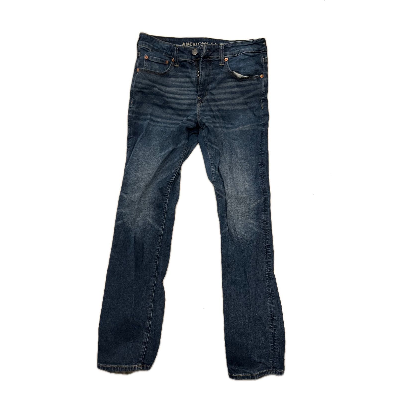 American Eagle Outfitters American Eagle Athletic Fit Blue Jeans 32x34 Size US 32 / EU 48 - 1 Thumbnail