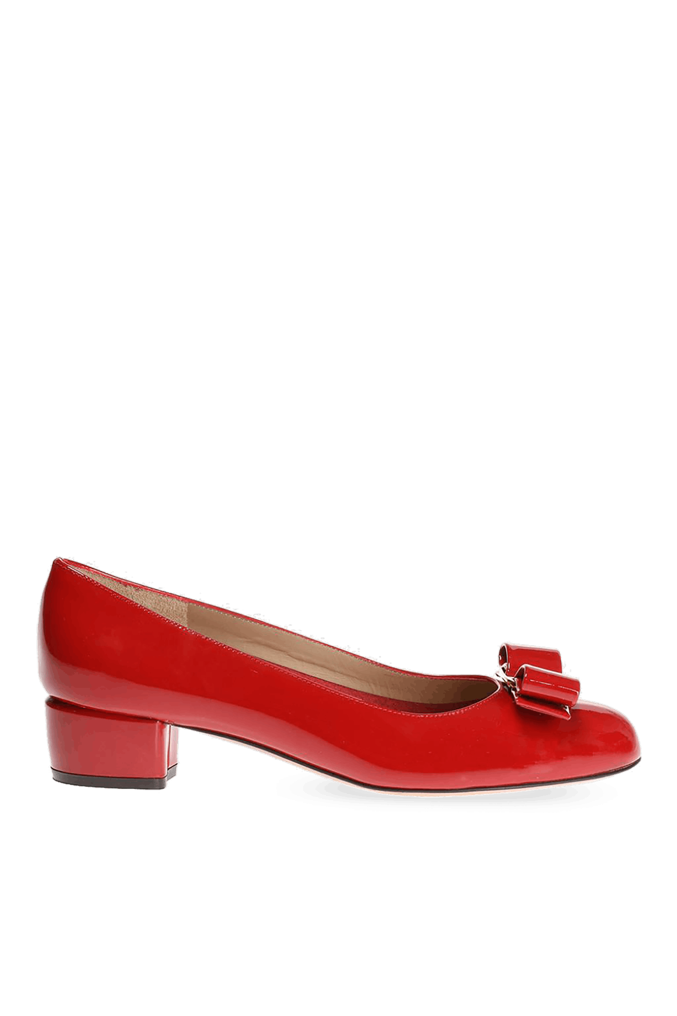 Salvatore Ferragamo o1s1rm0924 Vara Bow Pump in Red Size US 6.5 / IT 36.5 - 1 Thumbnail