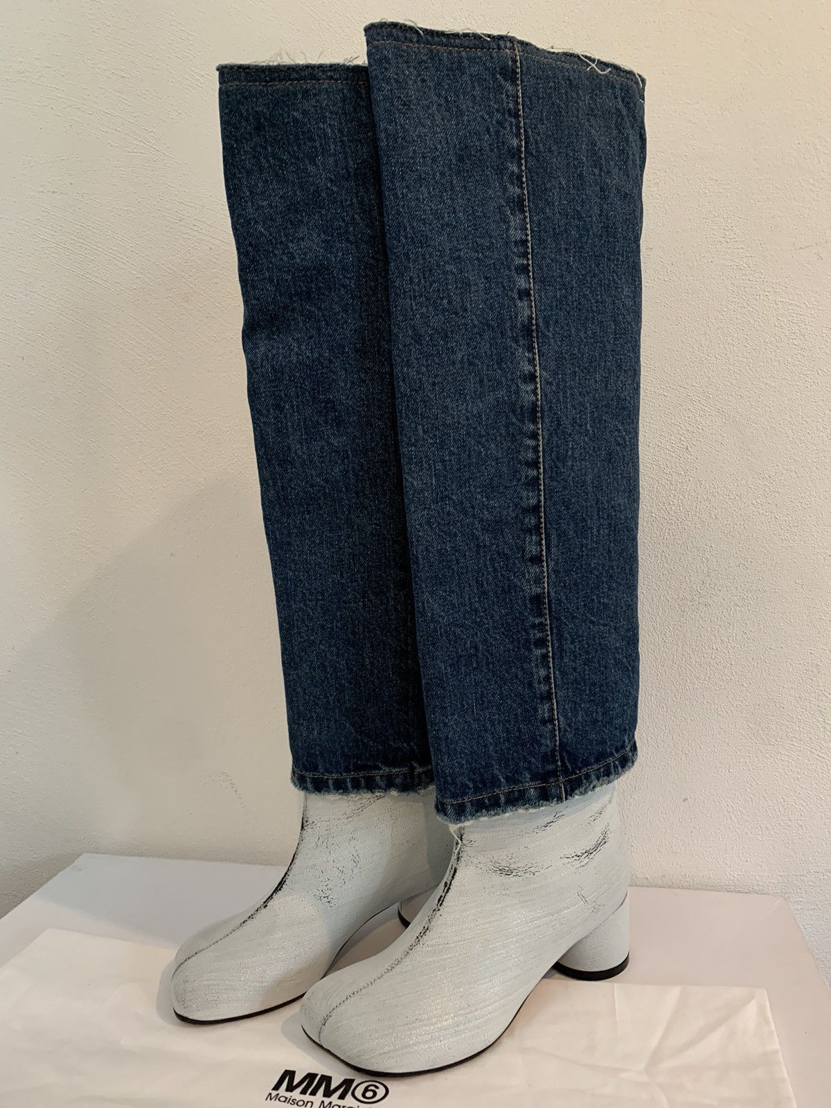 Maison Margiela Margiela Denim Boots Size US 6 / IT 36 - 3 Thumbnail
