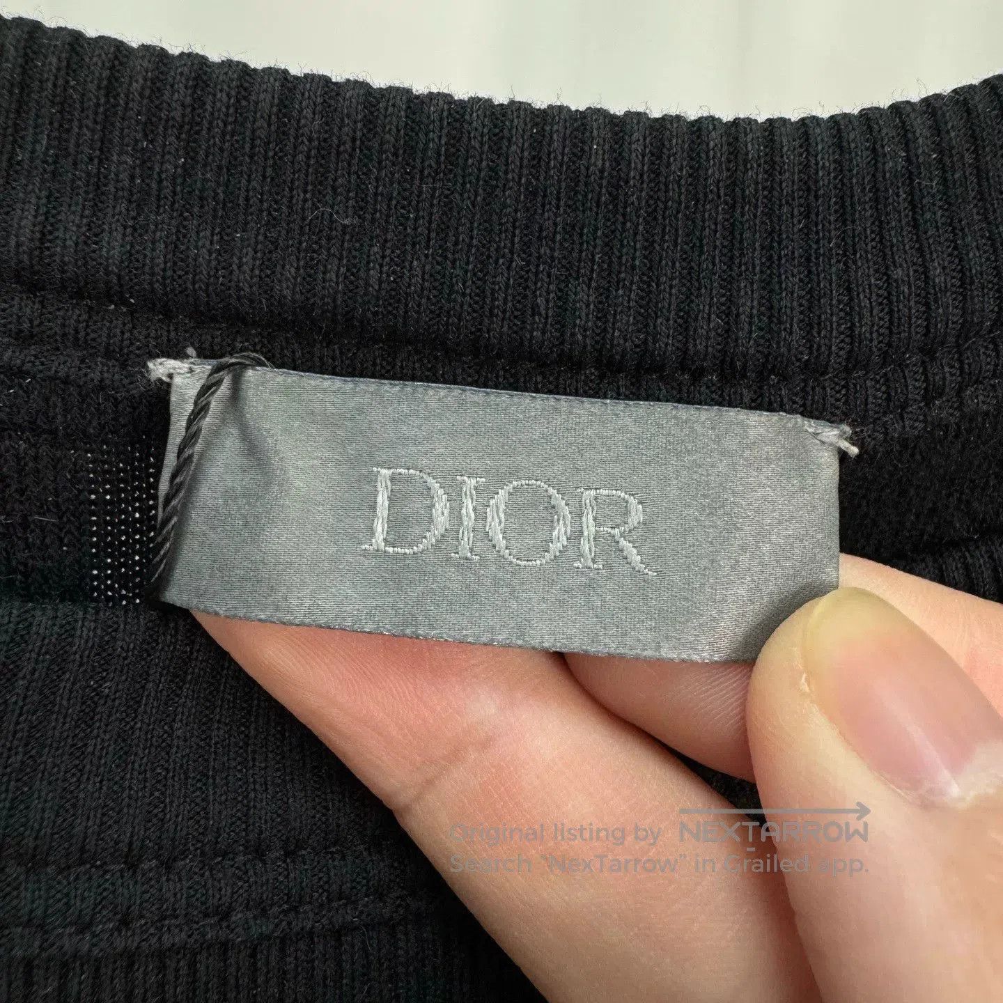 Dior Dior Black Monogram Terry Short-Sleeve. Size US M / EU 48-50 / 2 - 5 Thumbnail