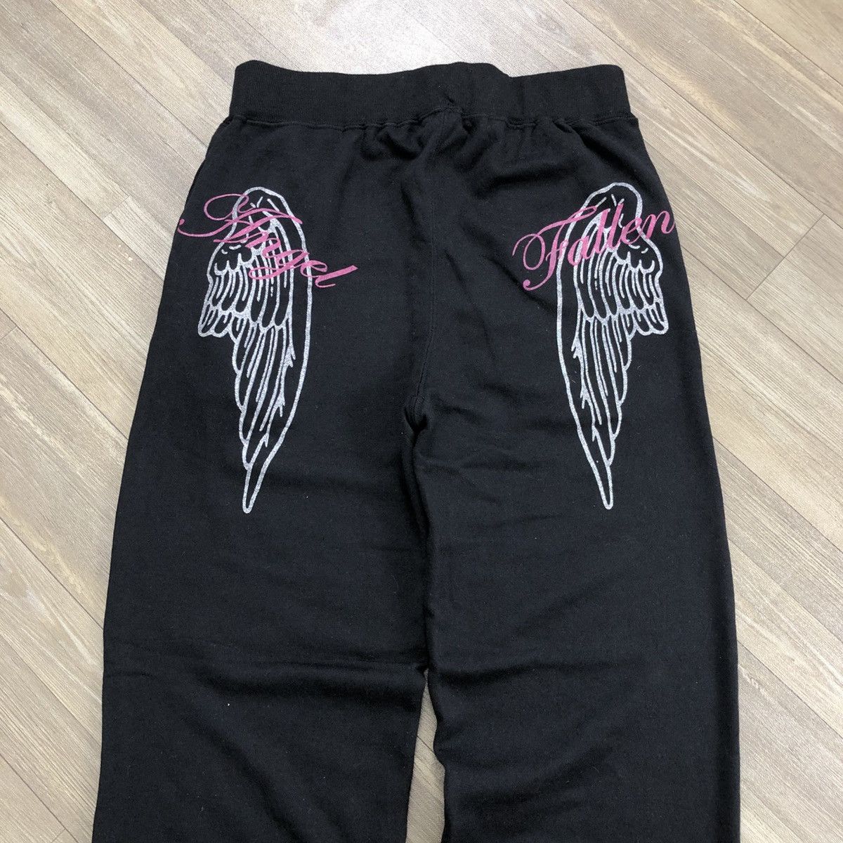 If Six Was Nine × Japanese Brand × Le Grande Bleu (L.G.B.) Angel Fallen Wings Tribal Poem Lgb Goa Gothic Jogger Pants Size US 30 / EU 46 - 14 Thumbnail