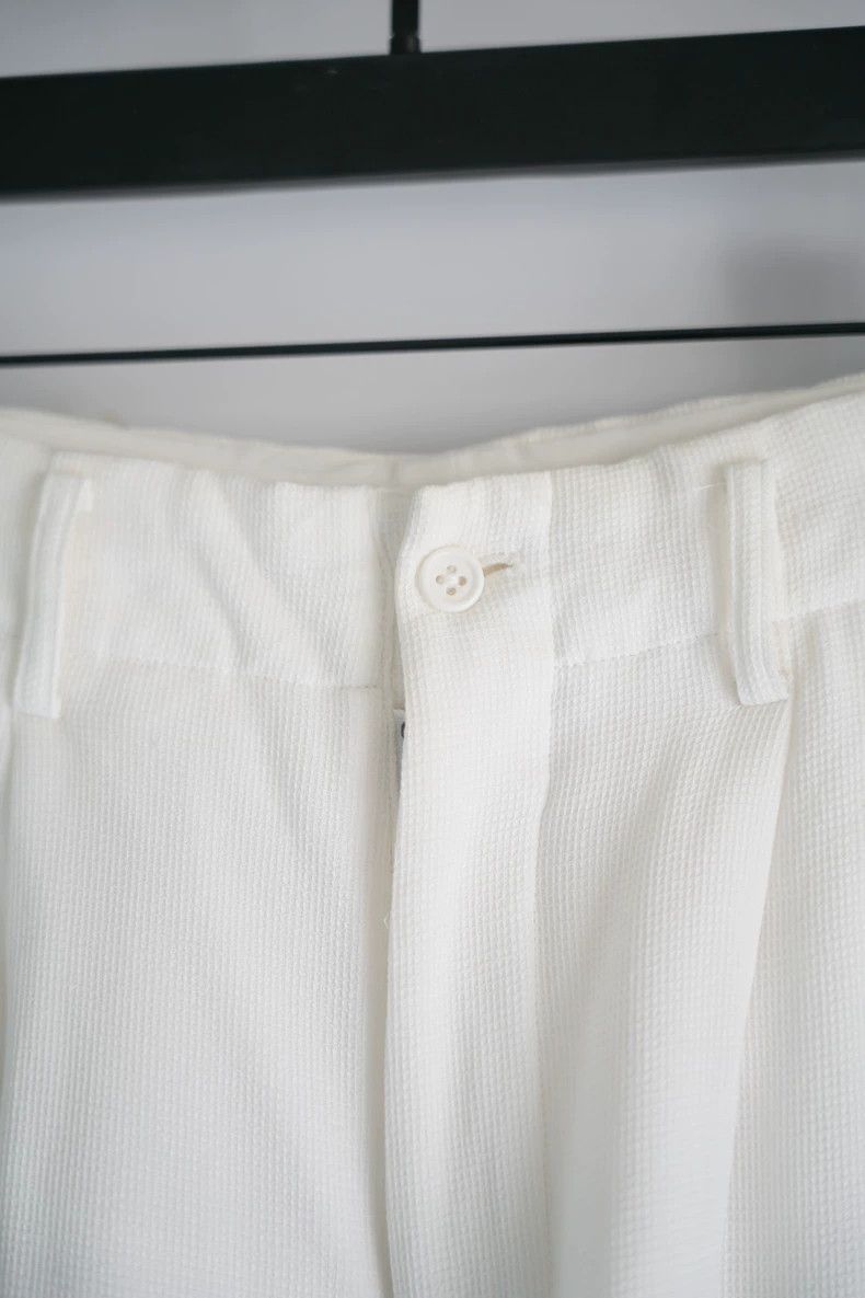 Yohji Yamamoto Yohji Yamamoto Yohji Yamamoto Velvet Panel Trousers Size S Size US 28 / EU 44 - 3 Thumbnail
