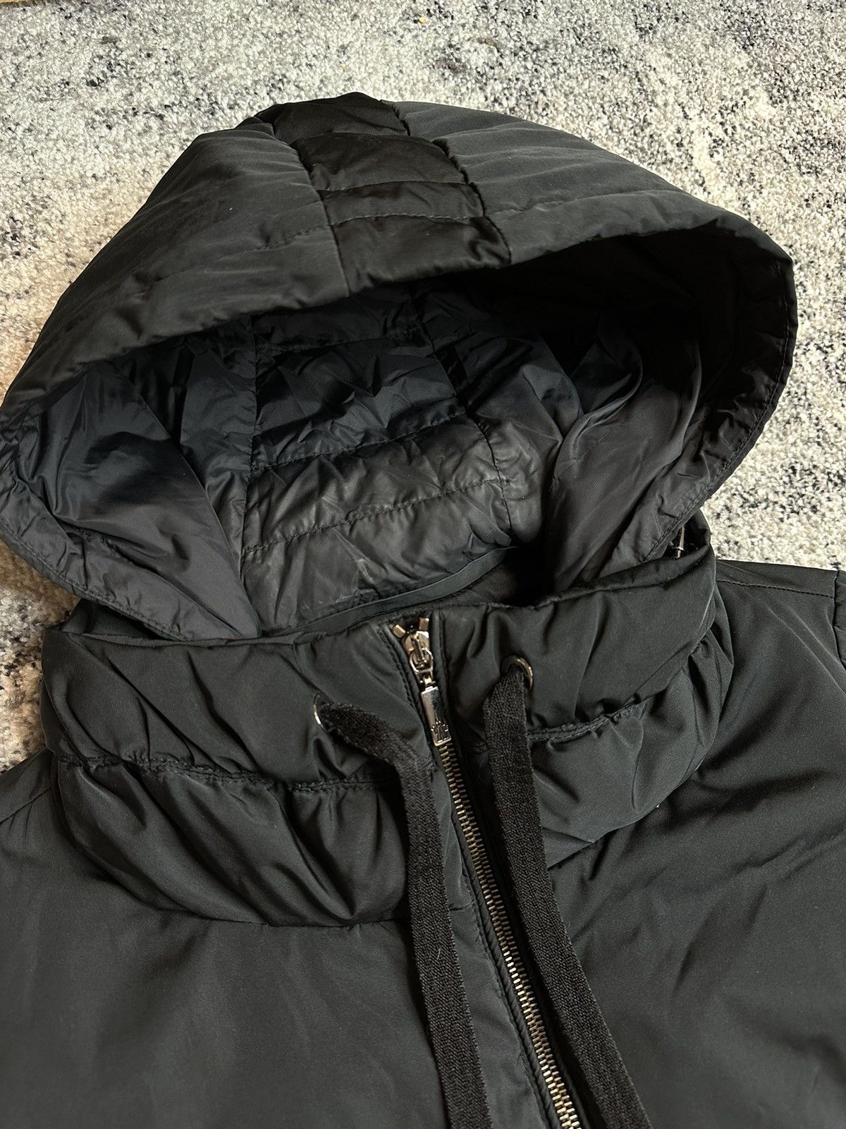 Moncler Moncler Black Jacket Luxury Size L / US 10 / IT 46 - 6 Thumbnail