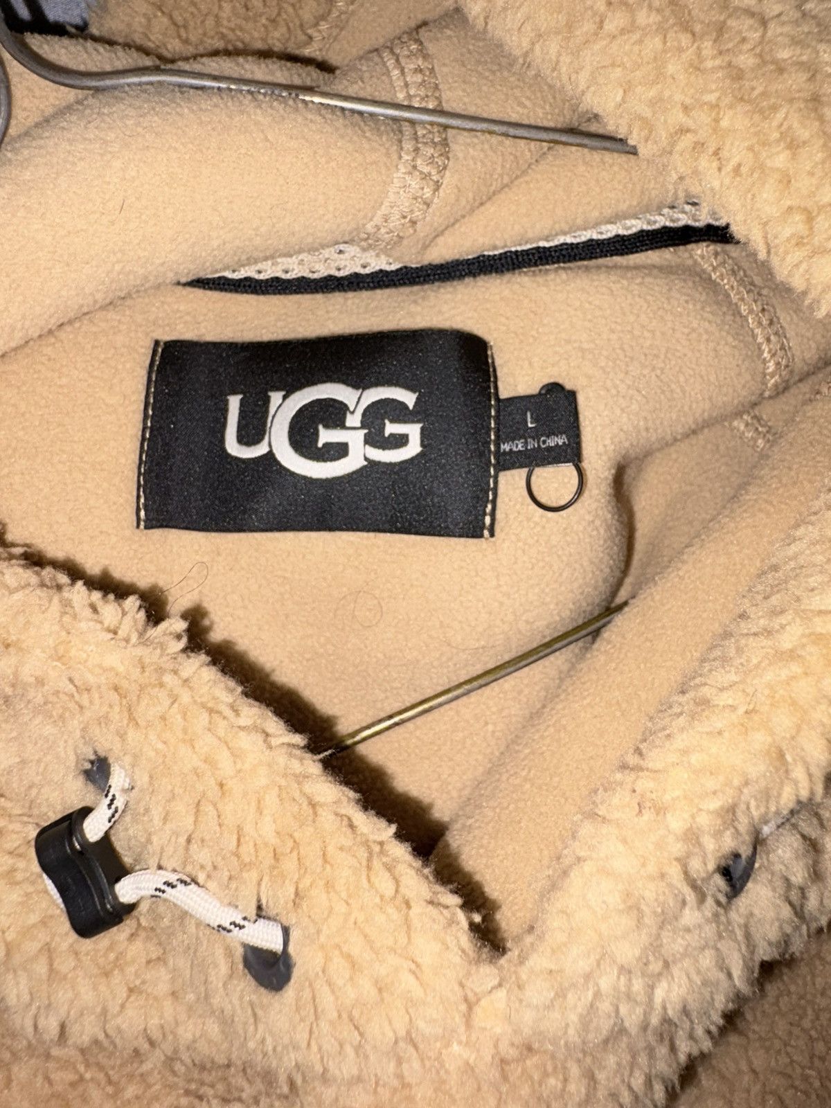 Ugg UGG Dannen Sherpa Hoodie Size US L / EU 52-54 / 3 - 2 Thumbnail