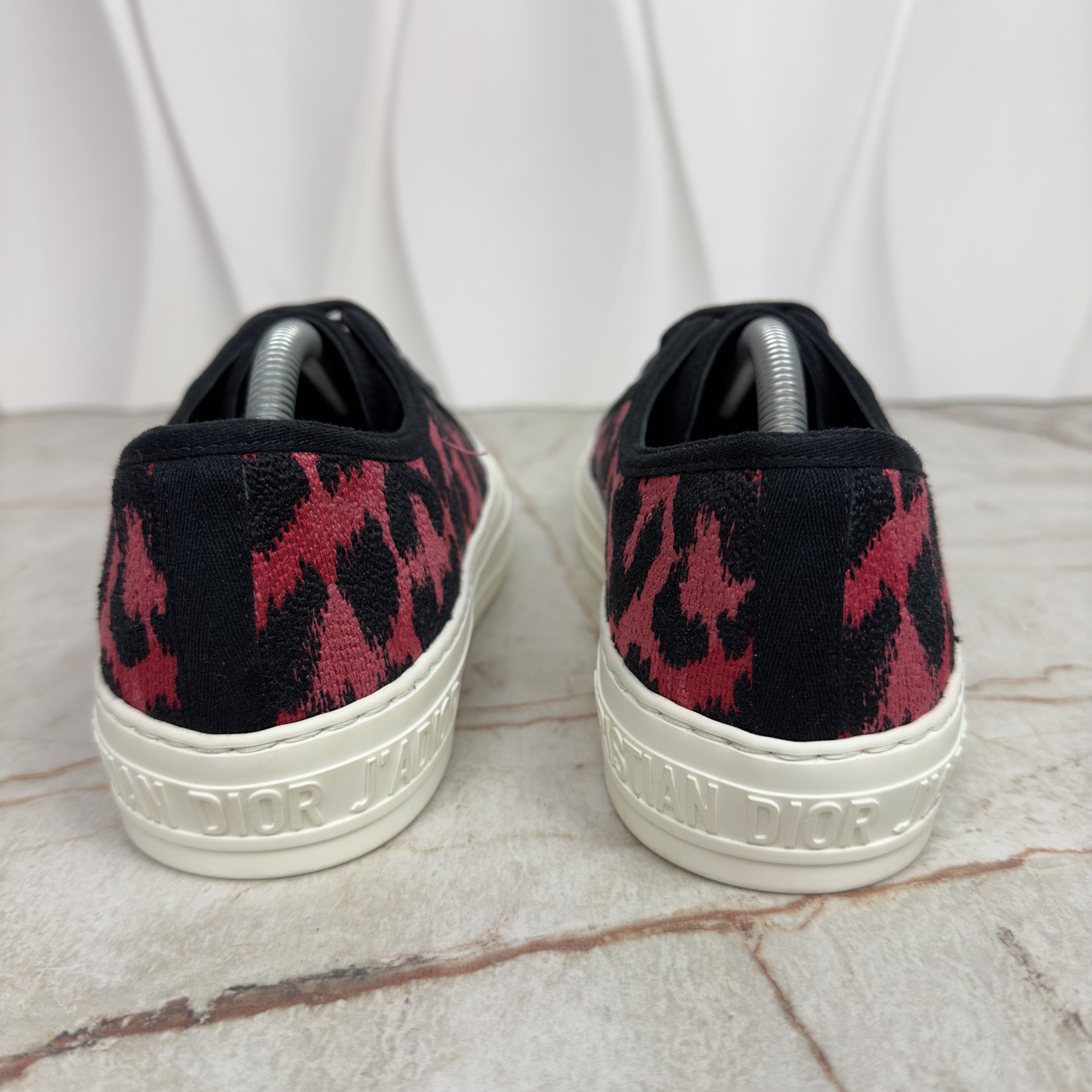 Dior Dior Walk N Dior Trainer Sneakers Leopard Fabric Size US 8.5 / IT 38.5 - 10 Thumbnail