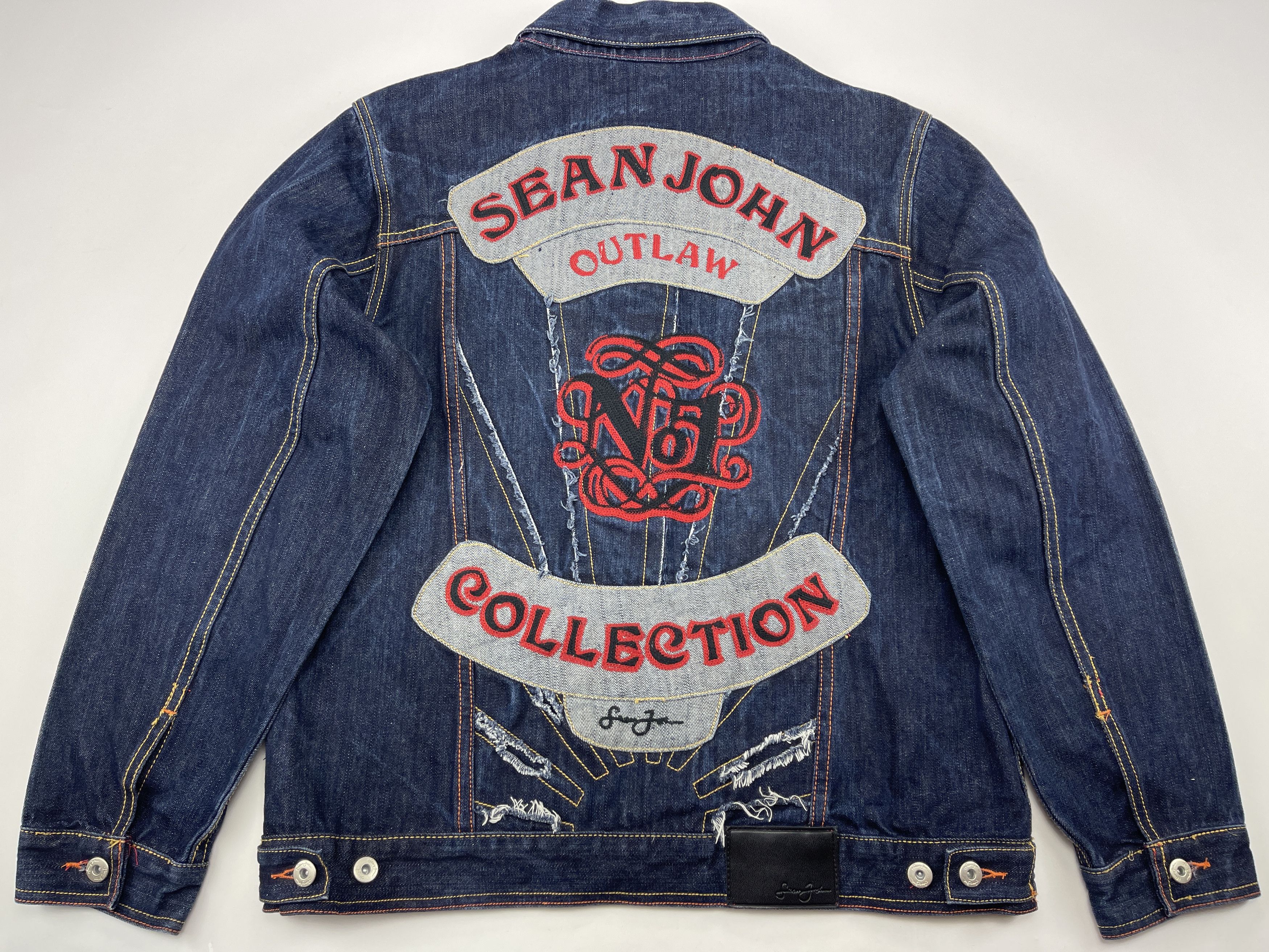 Sean John Sean John jeans jacket, blue, vintage denim, 90s hip hop M Size US M / EU 48-50 / 2 - 1 Thumbnail