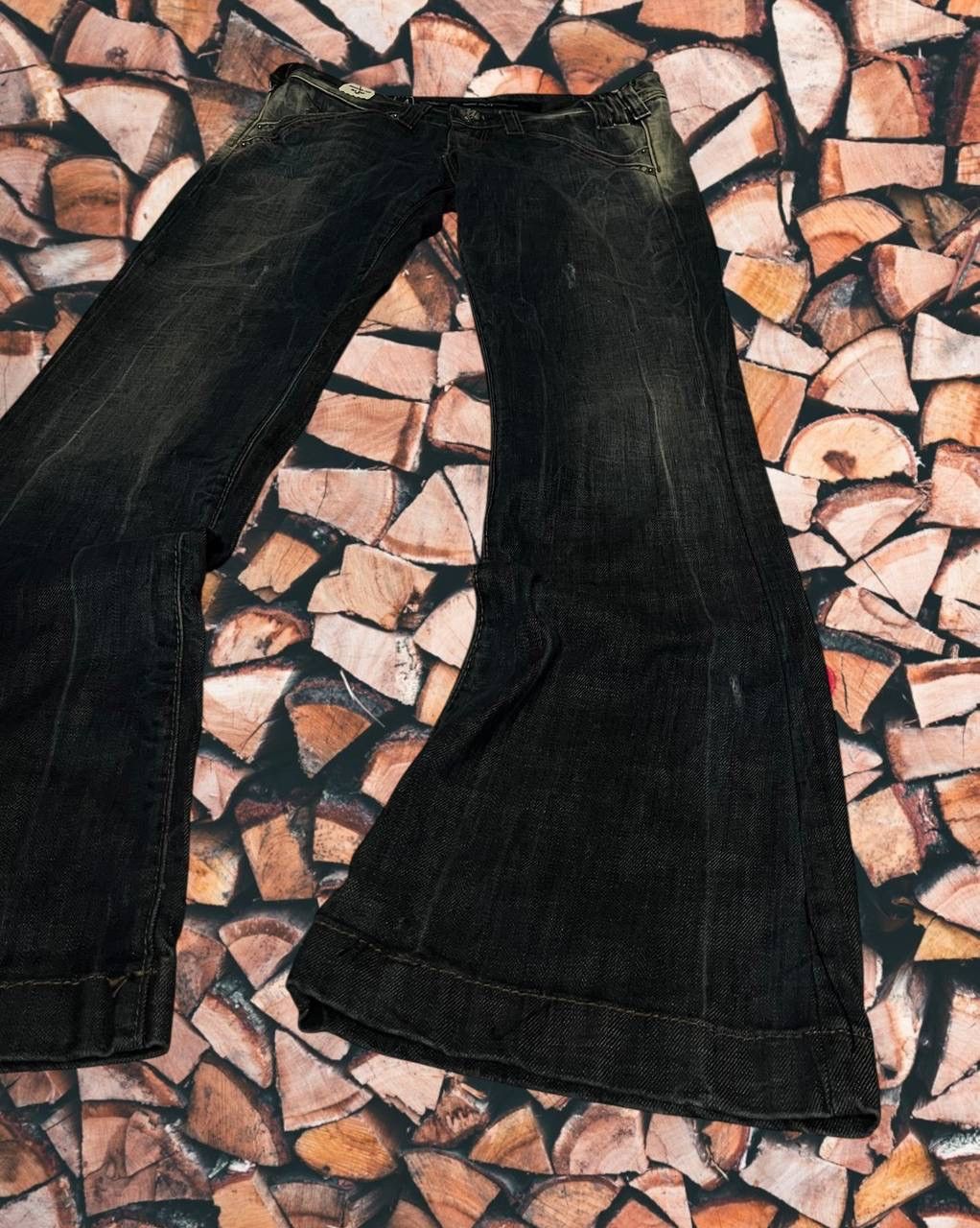Japanese Brand × Vintage IfSixWasNine japanese Y2K Kapital style baggy jeans Size US 31 - 2 Thumbnail