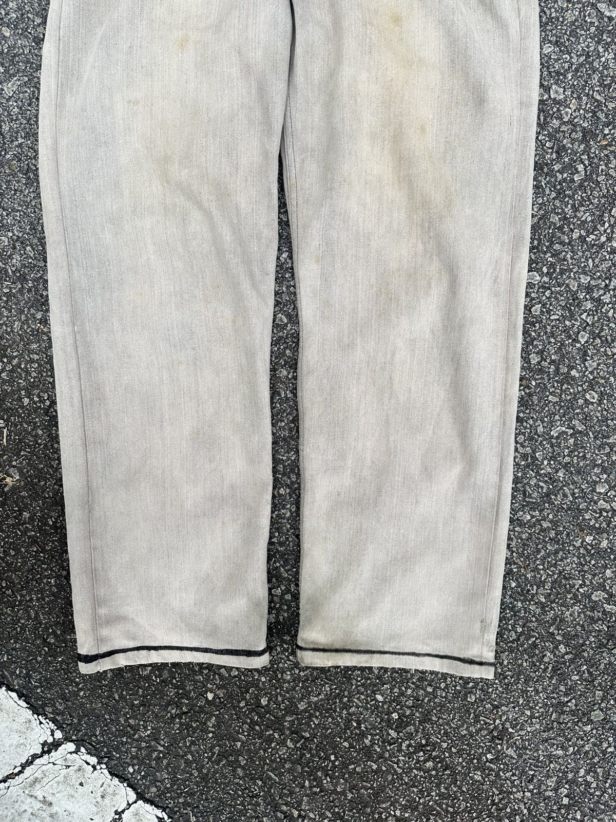 Vintage 👹Vintage THRASHED Element Baggy Gray Jeans Size US 32 / EU 48 - 7 Thumbnail
