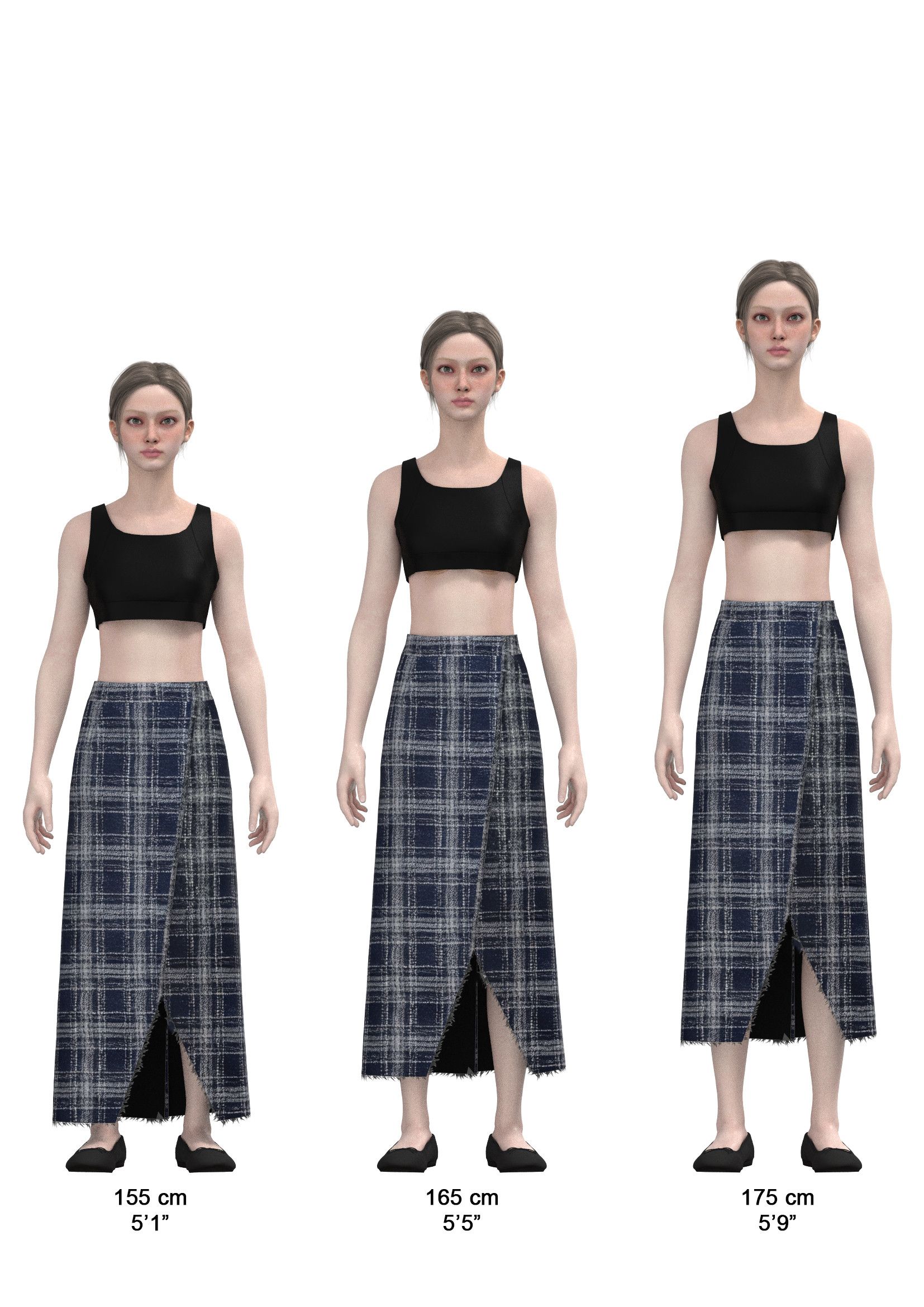 JW Anderson Runway FW2012 Wool Tartan Midi Skirt Size 25" / US 0 / IT 36 - 5 Thumbnail