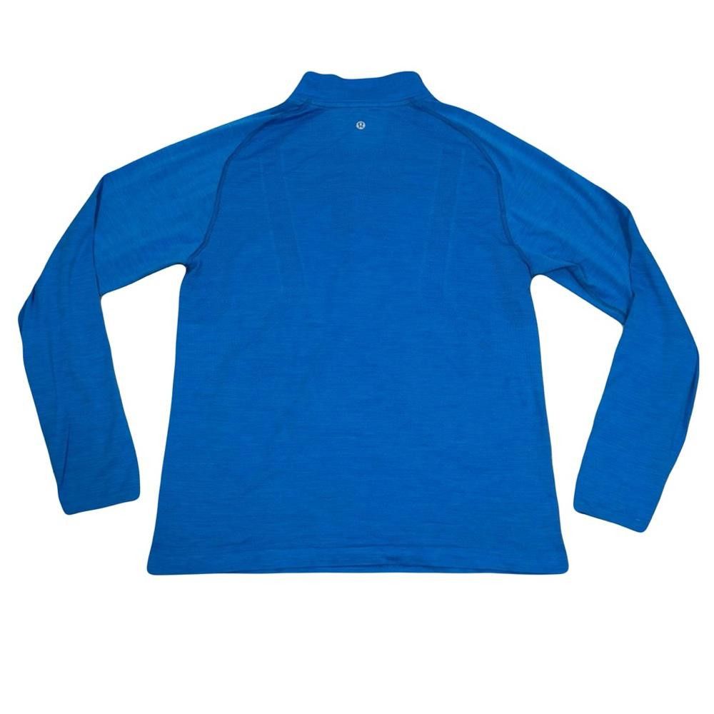 Lululemon Lululemon Men’s 1/2 Half Zip Long Sleeve Shirt Medium Blue Size US M / EU 48-50 / 2 - 2 Thumbnail